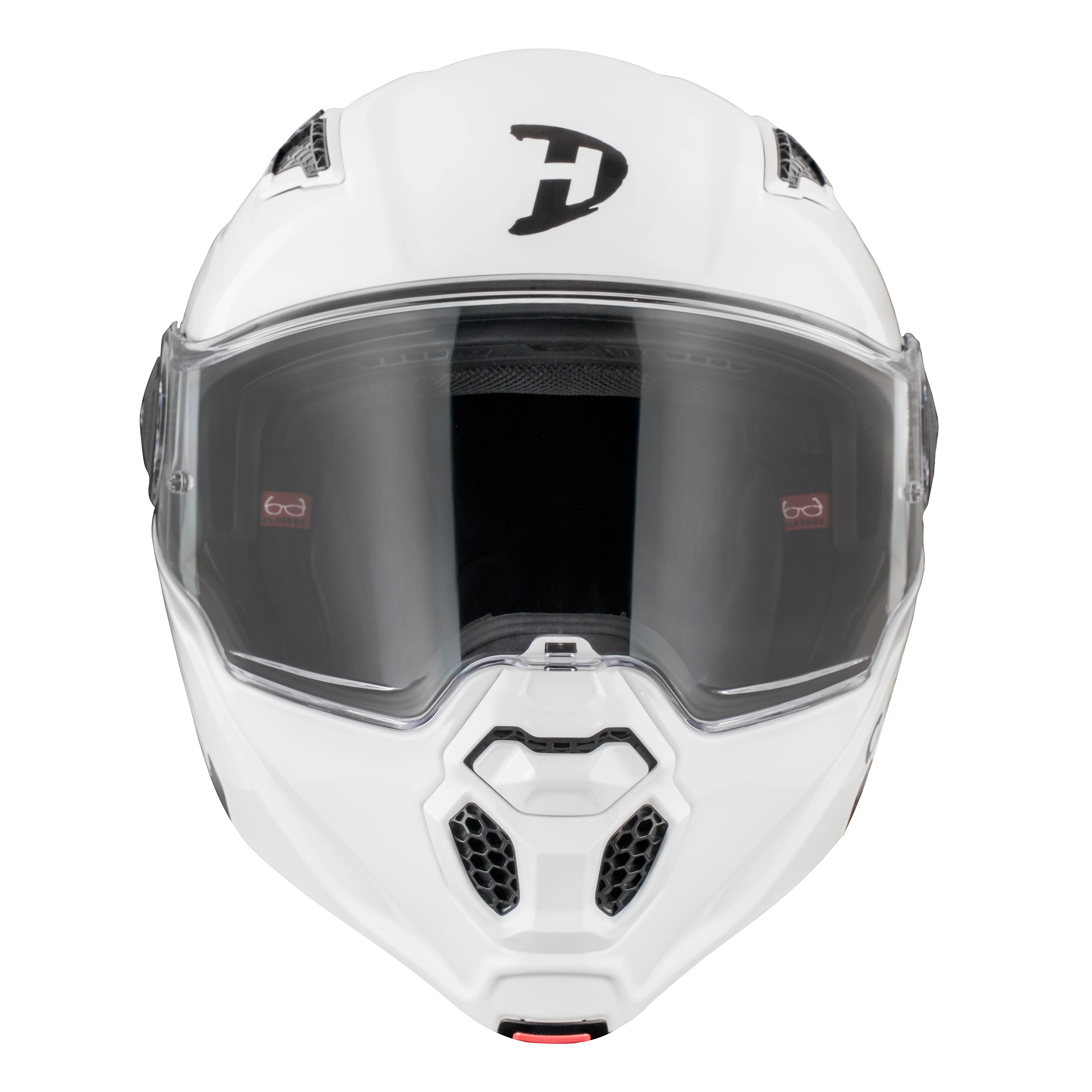 D.O.T. & ECE Daytona C6 Helmet - Hi-Gloss White - Image 7