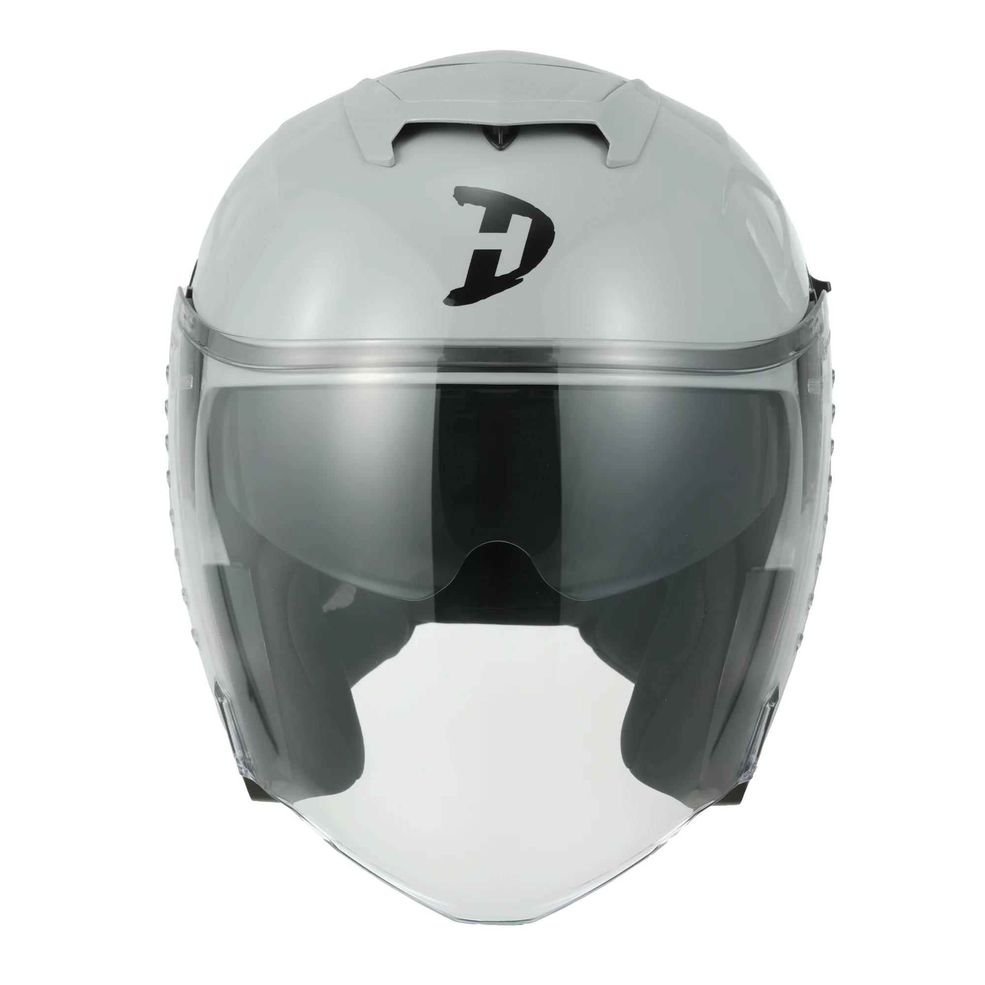 D.O.T. & ECE Daytona Spyder Jet Helmet - Cool Grey - Image 6