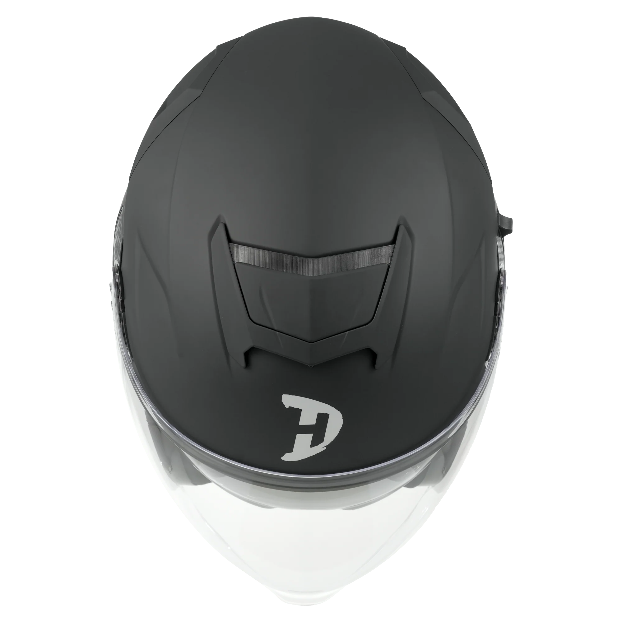 D.O.T. & ECE Daytona Spyder Jet Helmet - Dull Black - Image 7