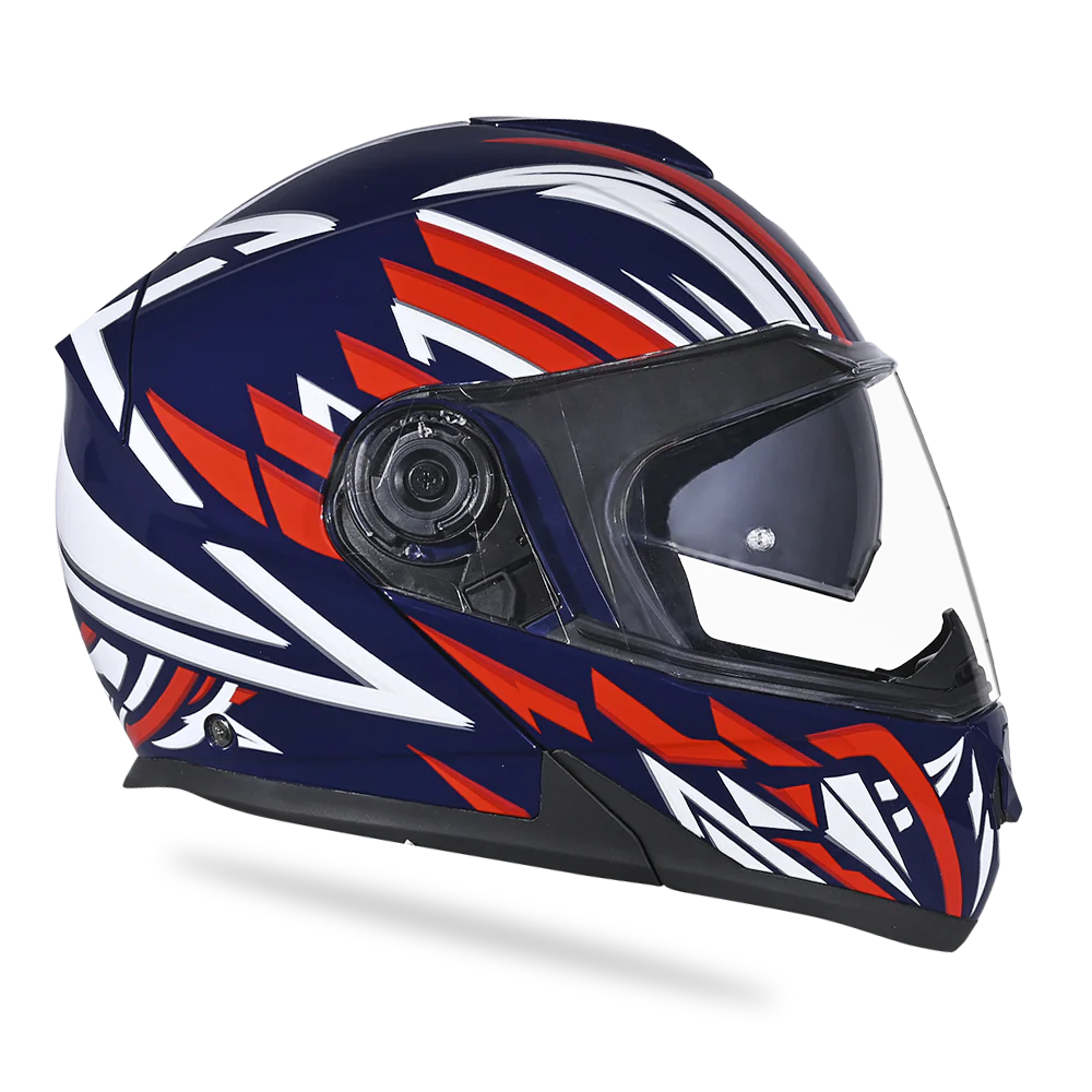 Daytona Glide Modular Motorcycle Helmet - DOT Approved, Bluetooth Ready, Dual Visor, Men/Women/Youth - W/ Liberty - Image 5
