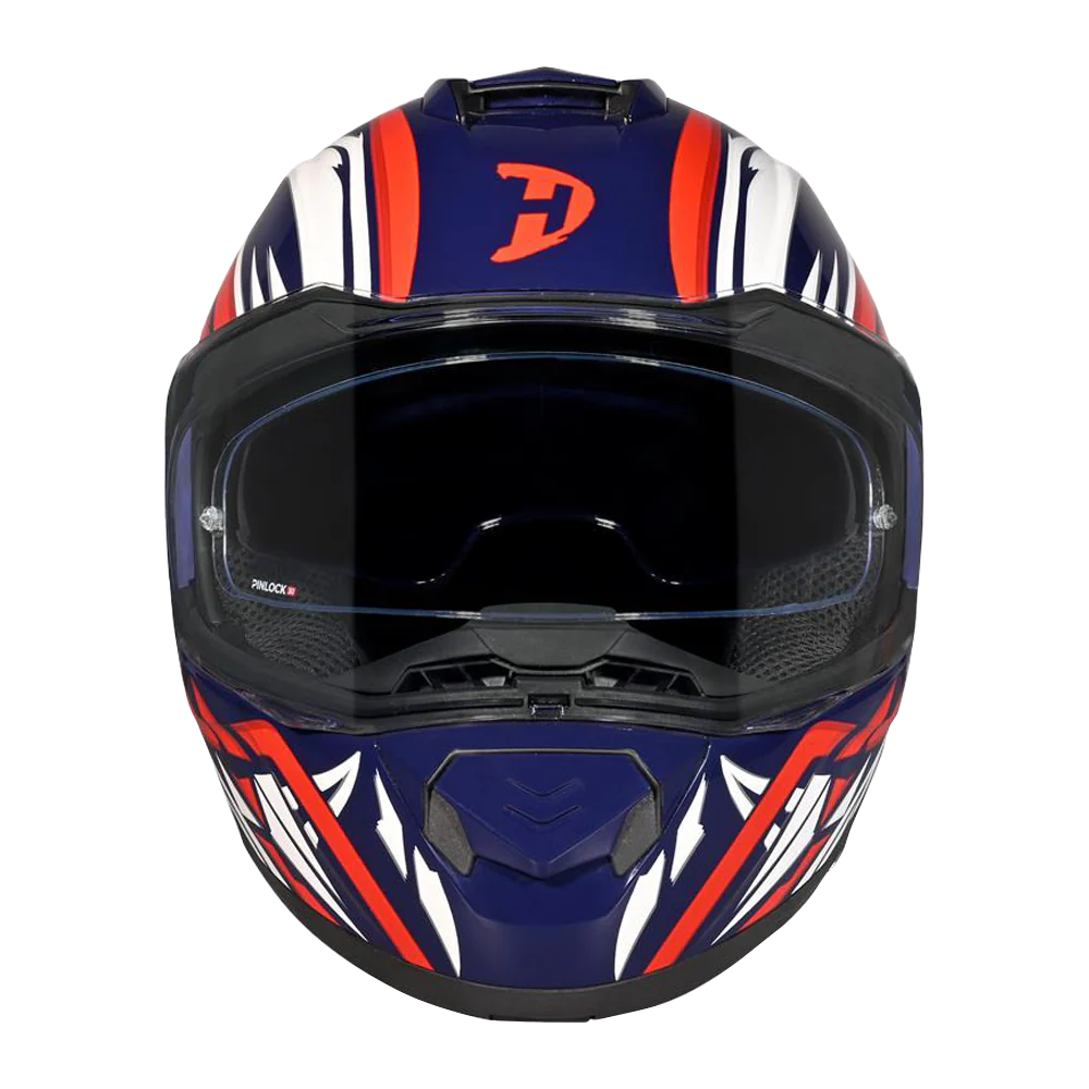 Daytona Glide Modular Motorcycle Helmet - DOT Approved, Bluetooth Ready, Dual Visor, Men/Women/Youth - W/ Liberty - Image 6