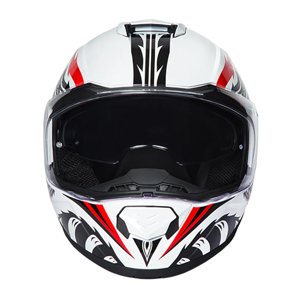 Daytona Glide Modular Motorcycle Helmet - DOT Approved, Bluetooth Ready, Dual Visor, Men/Women/Youth - W/ Phoenix - Image 6