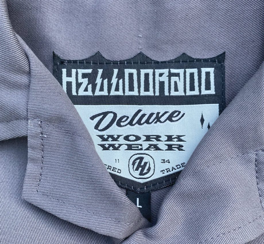 Deluxe Work Shirt Gray - Image 3