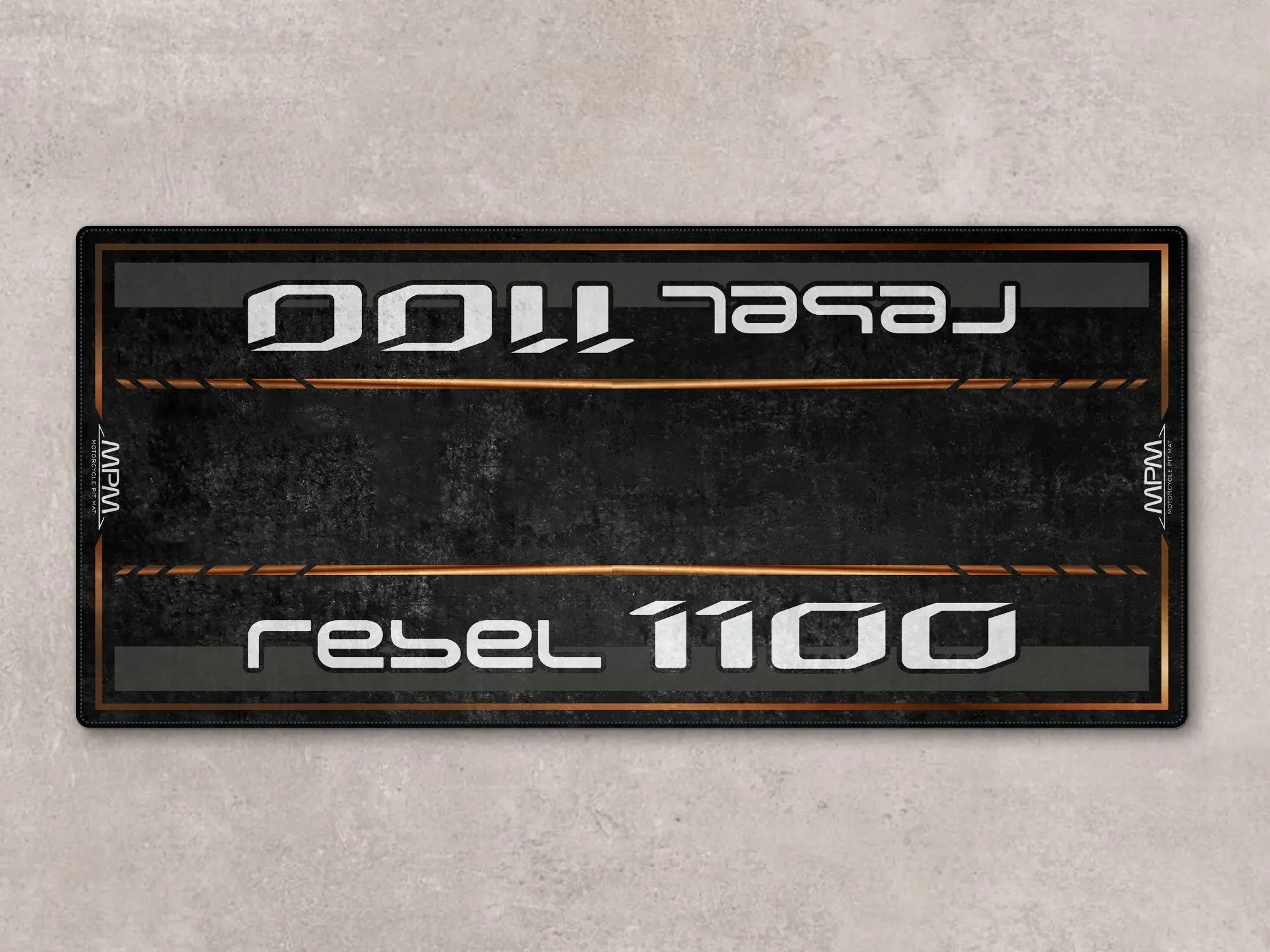 Designed Pit Mat for 2024 Honda Rebel 1100 Motorcycle - MM7438 - Image 2