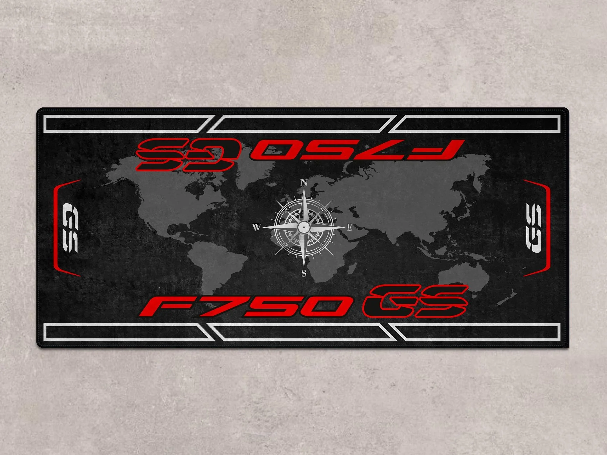 Designed Pit Mat for BMW F750 GS Motorcycle - MM7296 - Image 6