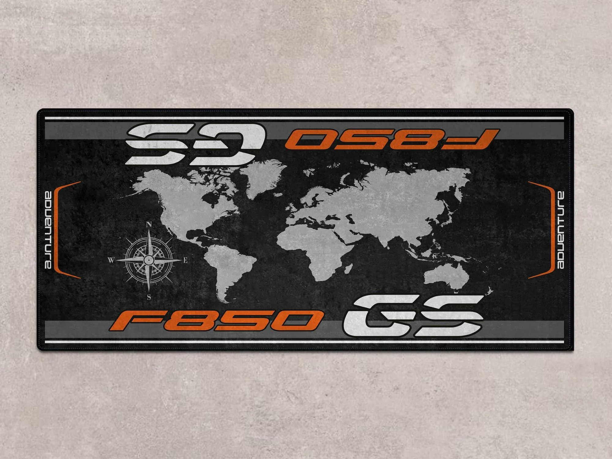 Designed Pit Mat for BMW F850 GS Adventure Motorcycle - MM7290 - Image 2