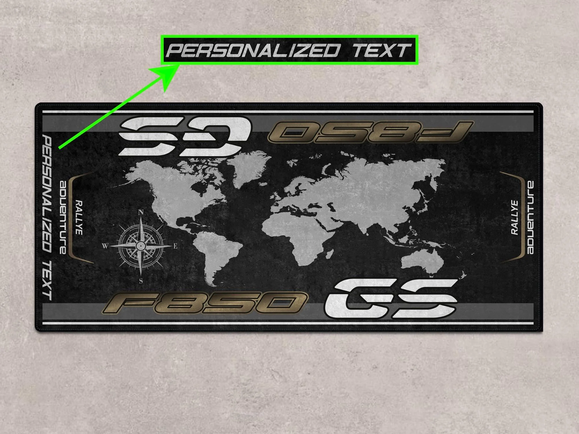 Designed Pit Mat for BMW F850 GS Adventure Motorcycle - MM7290 - Image 8