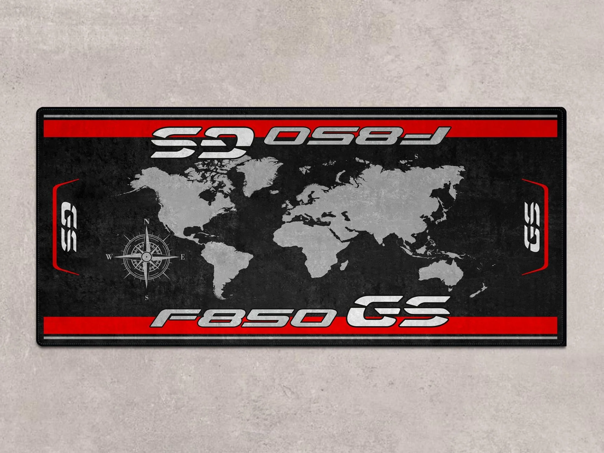 Designed Pit Mat for BMW F850 GS Motorcycle - MM7295 - Image 2