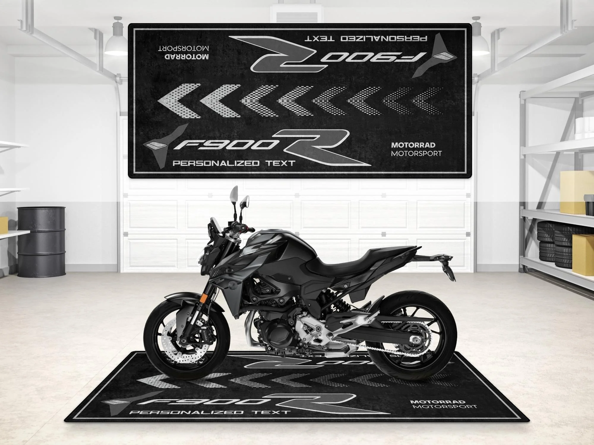 Designed Pit Mat for BMW F900 R Motorcycle - MM7286 - Image 11