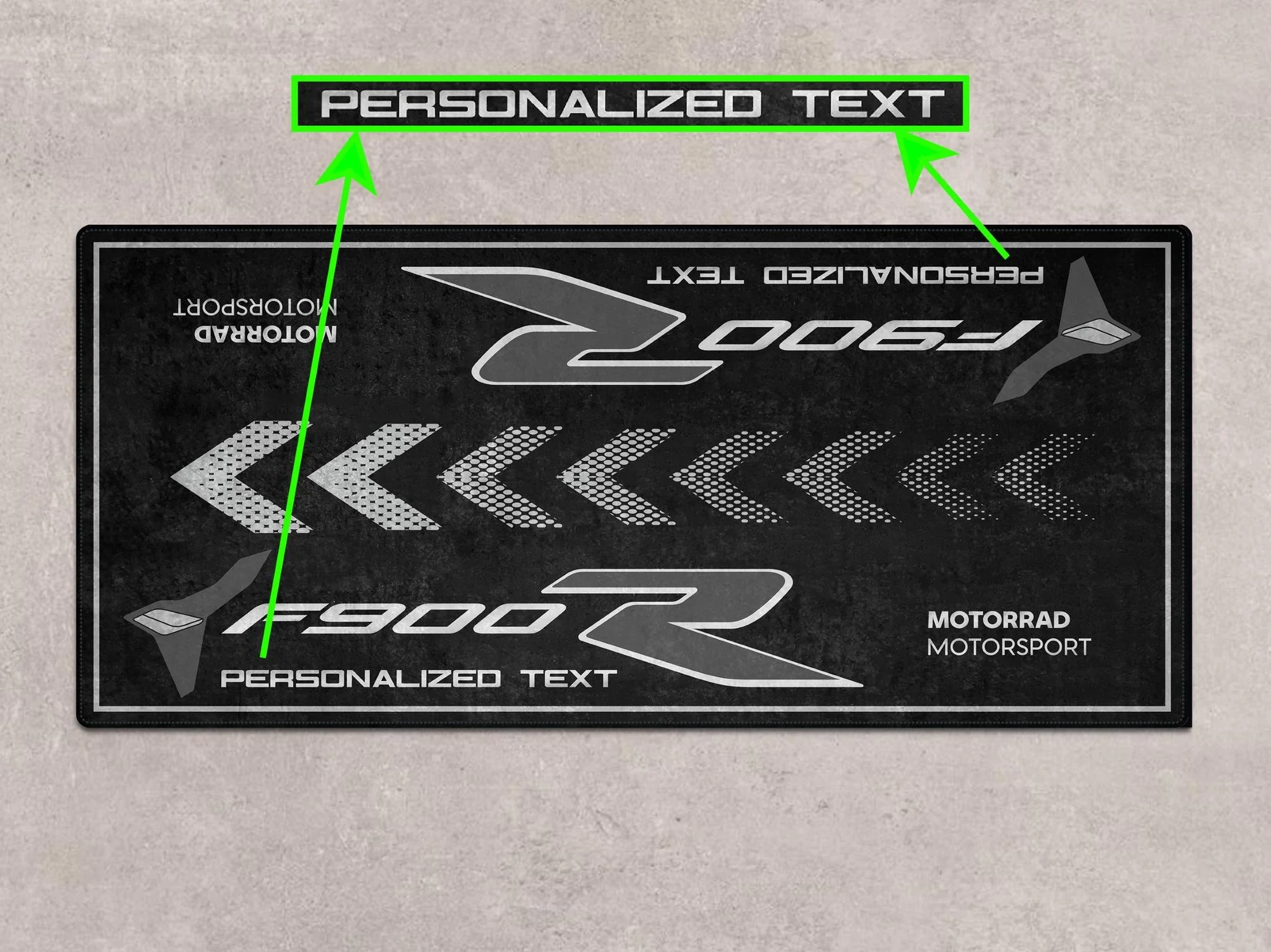 Designed Pit Mat for BMW F900 R Motorcycle - MM7286 - Image 12