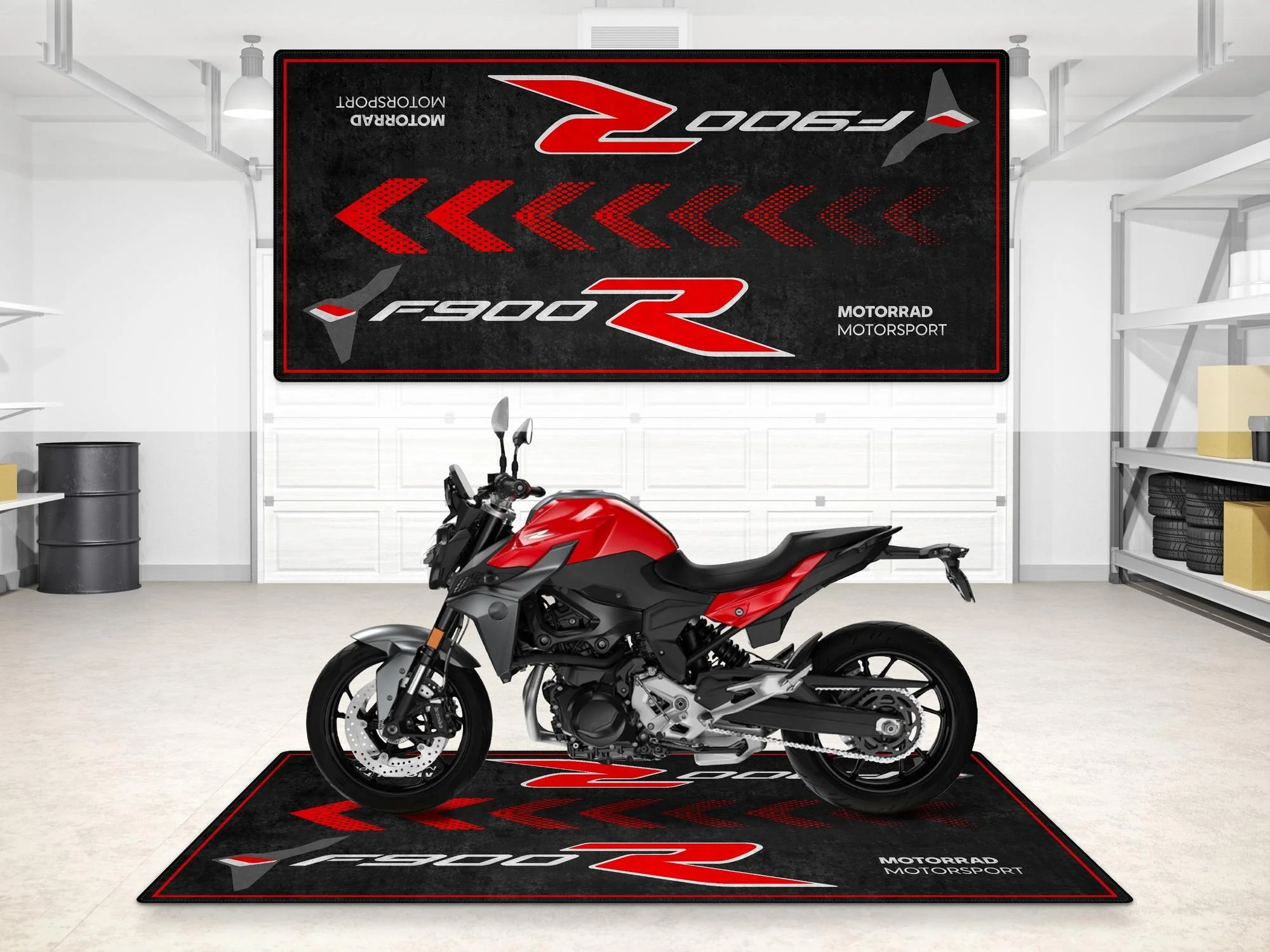Designed Pit Mat for BMW F900 R Motorcycle - MM7286 - Image 13