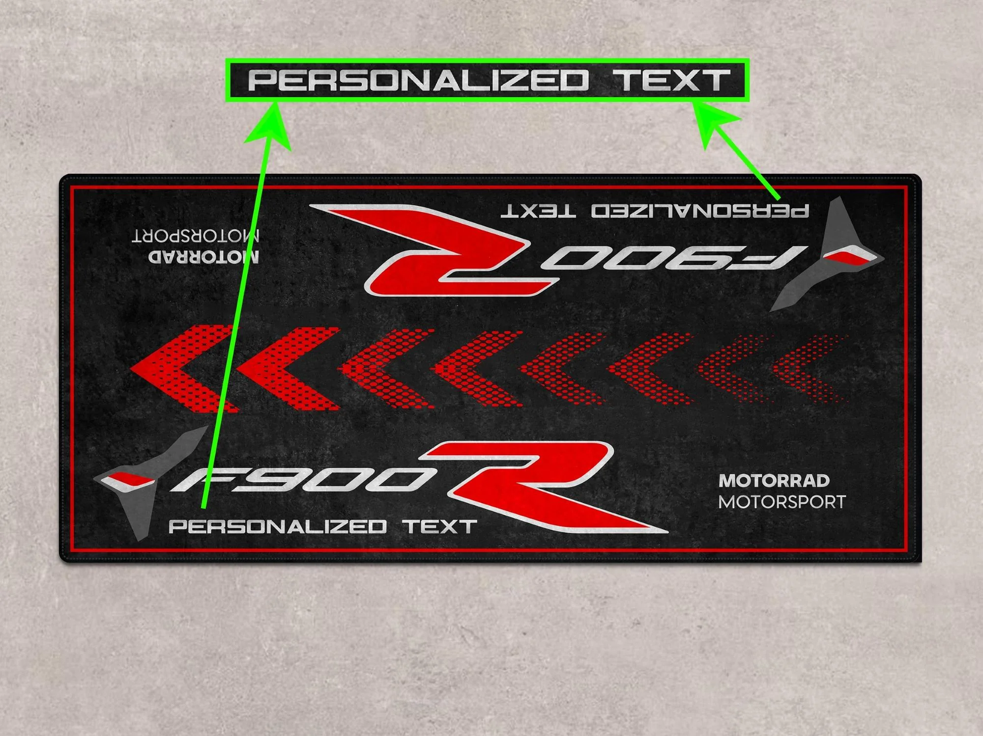 Designed Pit Mat for BMW F900 R Motorcycle - MM7286 - Image 16