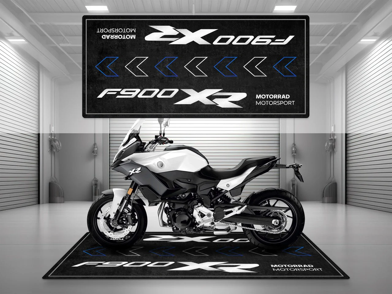 Designed Pit Mat for BMW F900 XR Motorcycle - MM7266 - Image 11
