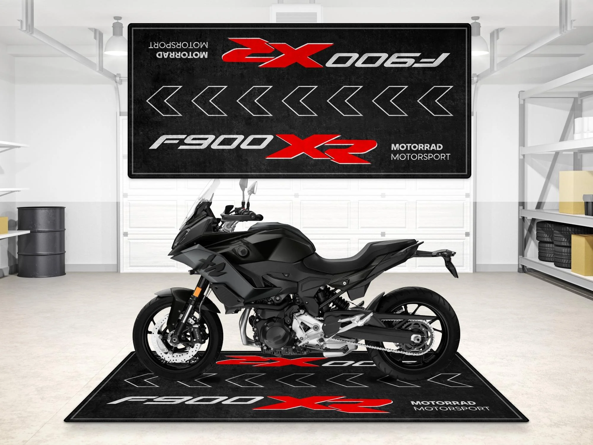Designed Pit Mat for BMW F900 XR Motorcycle - MM7266 - Image 13