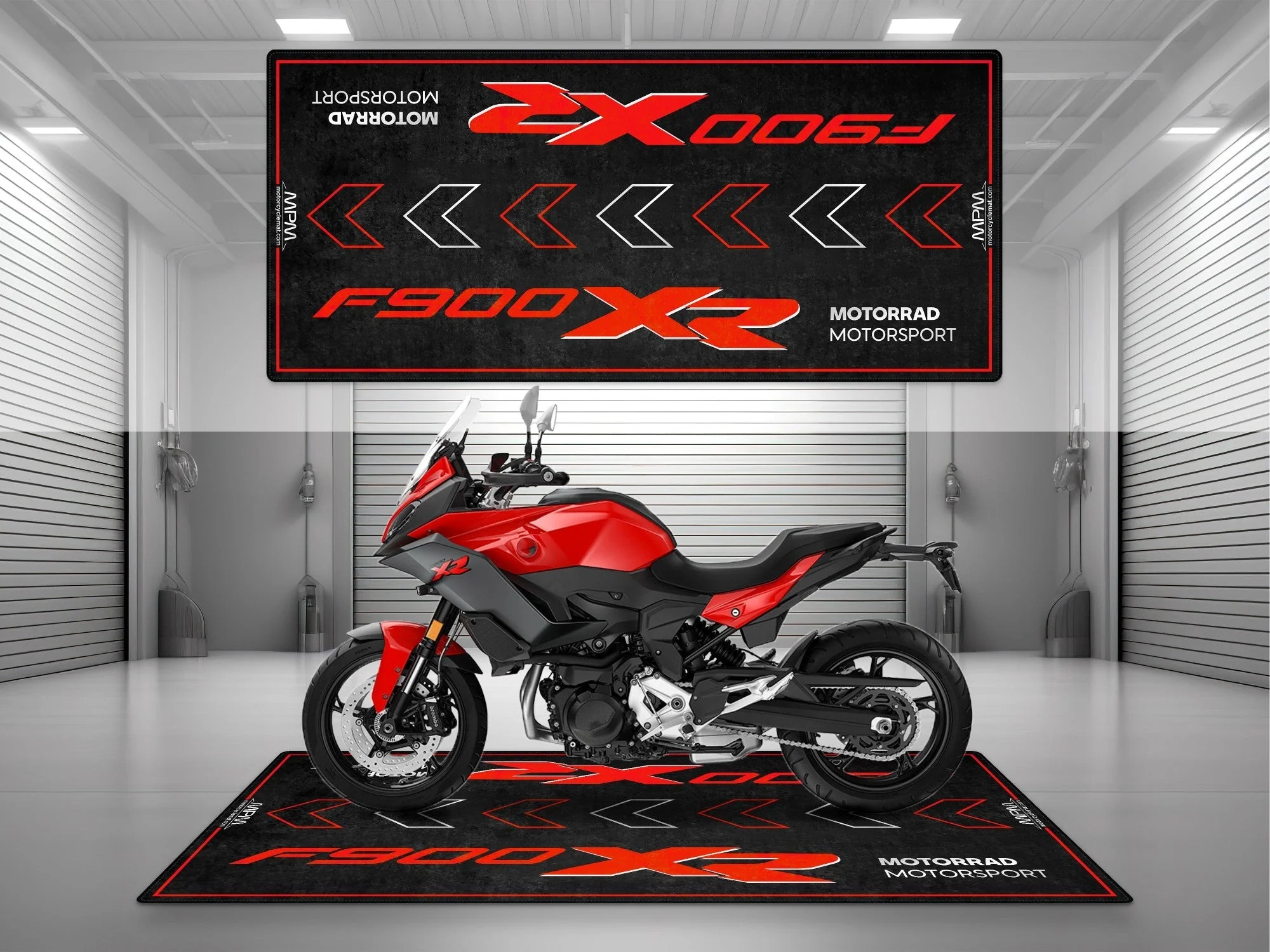 Designed Pit Mat for BMW F900 XR Motorcycle - MM7266 - Image 5