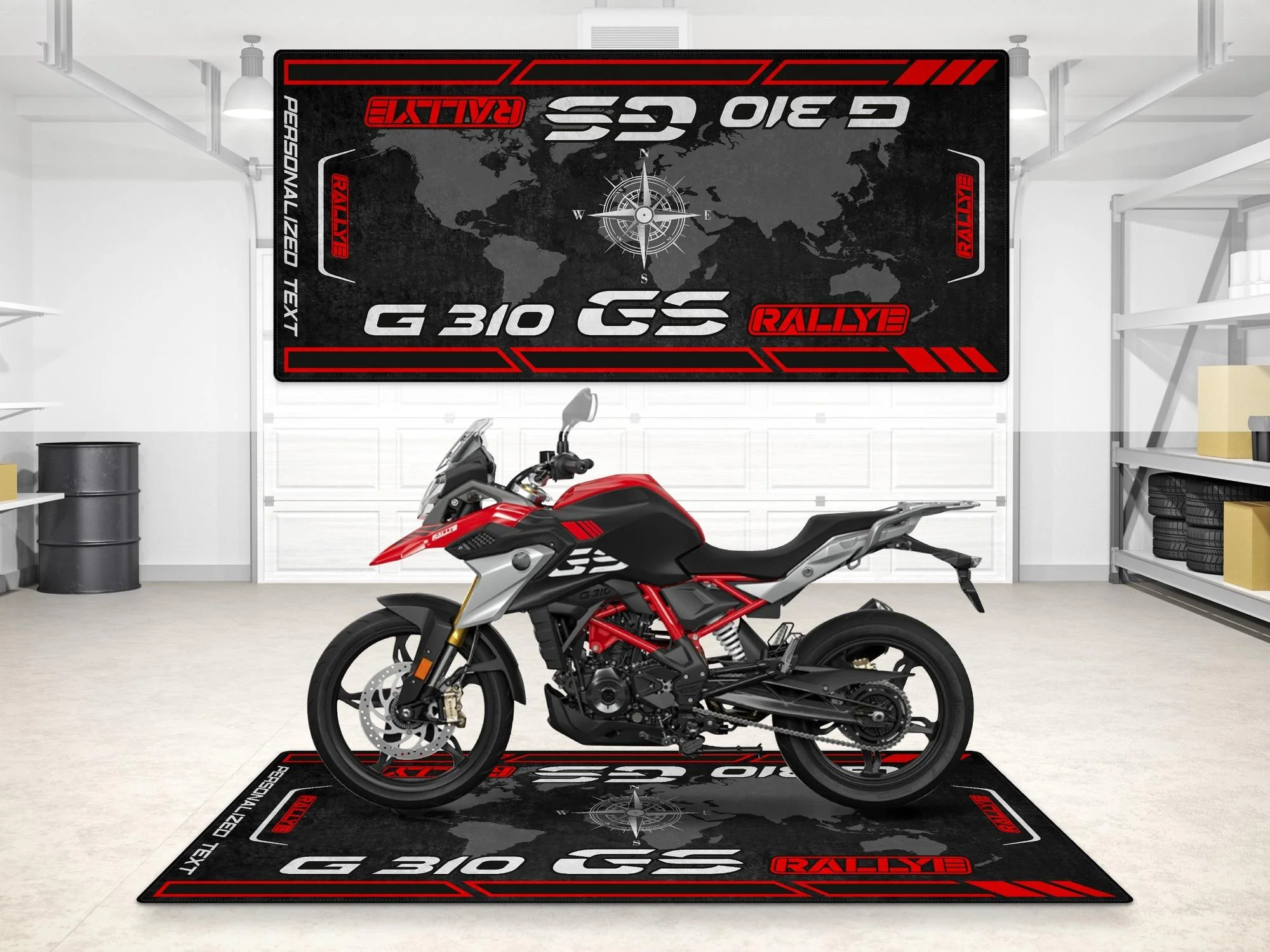 Designed Pit Mat for BMW G 310 GS Motorcycle - MM7297 - Image 11