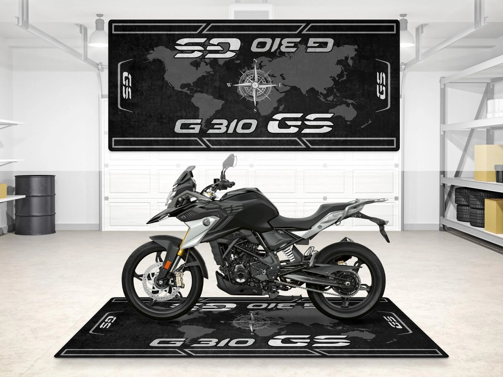 Designed Pit Mat for BMW G 310 GS Motorcycle - MM7297 - Image 5