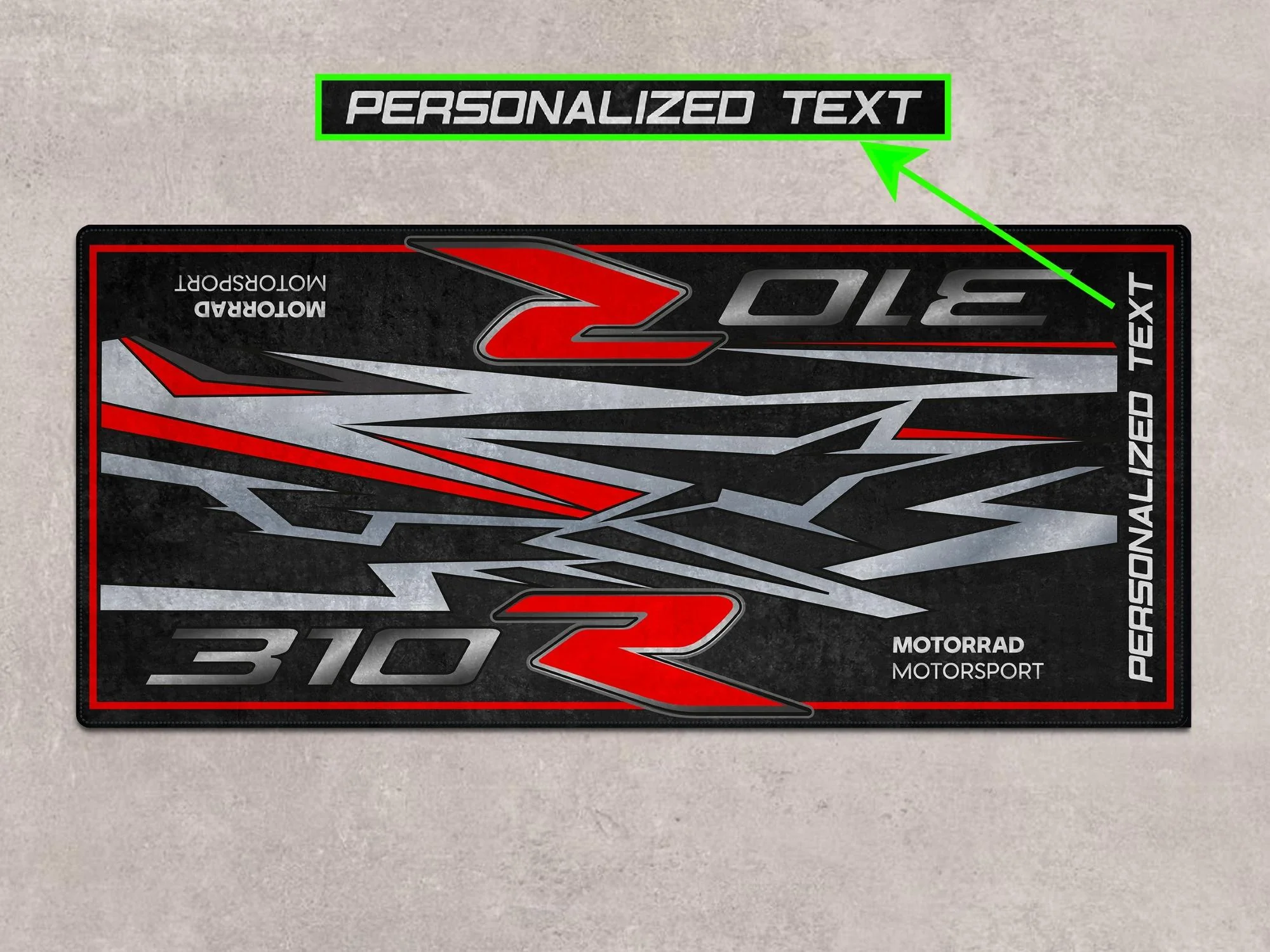Designed Pit Mat for BMW G310R Motorcycle - MM7287 - Image 12