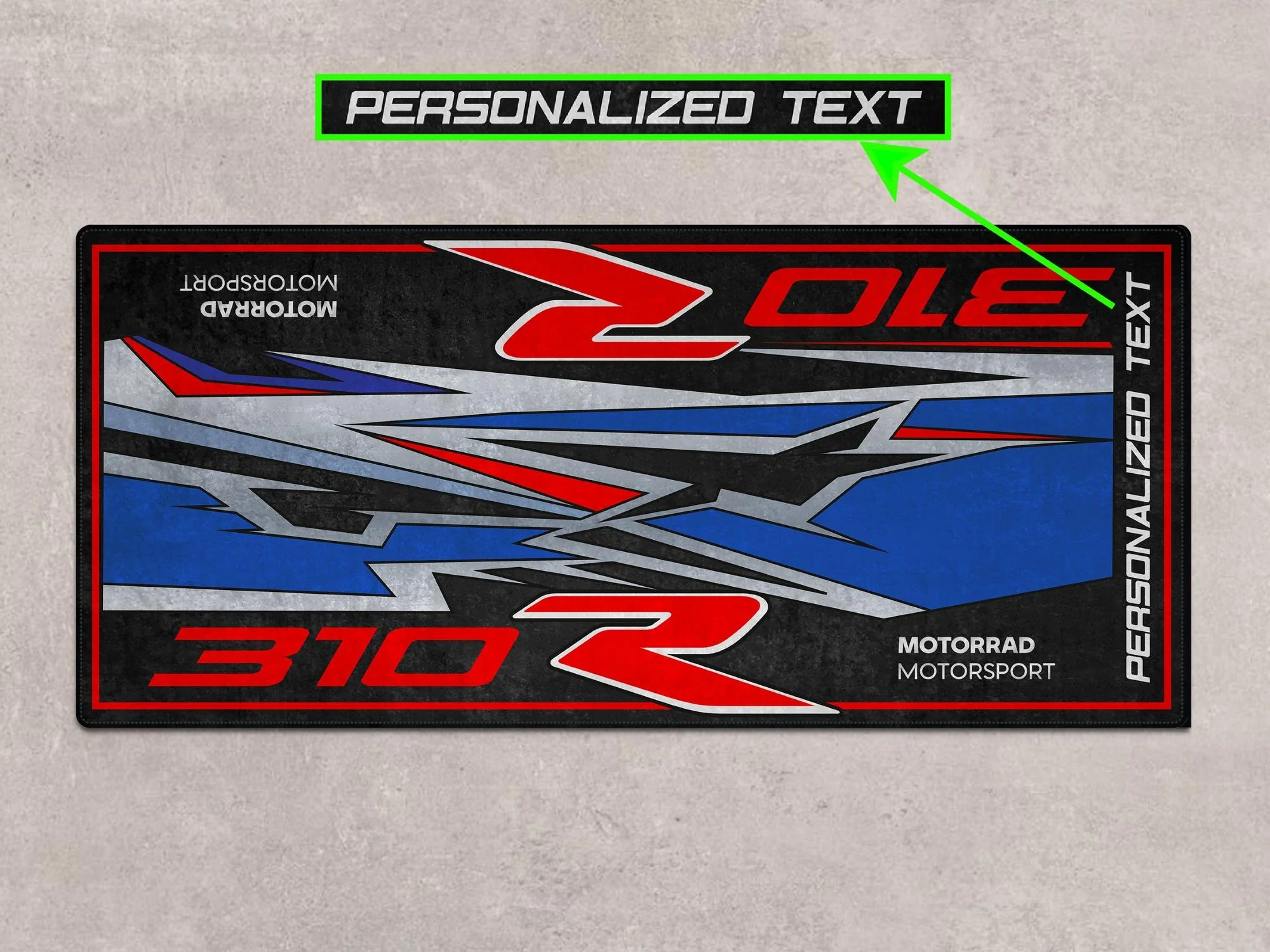 Designed Pit Mat for BMW G310R Motorcycle - MM7287 - Image 4