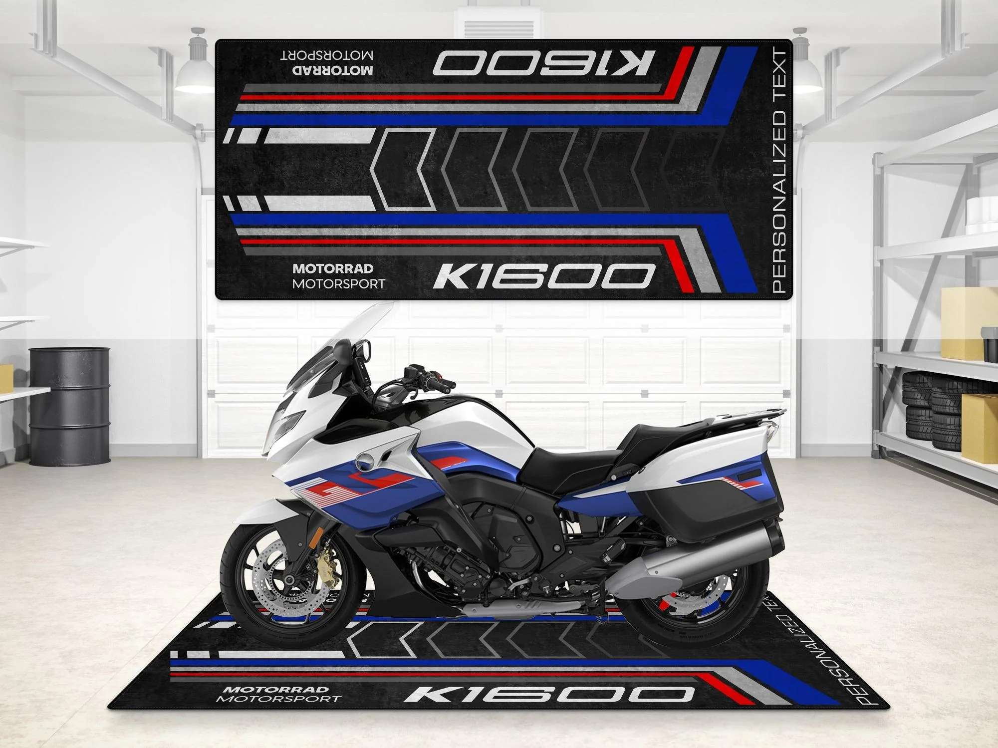 Designed Pit Mat for BMW K1600 Motorcycle - MM7282 - Image 3