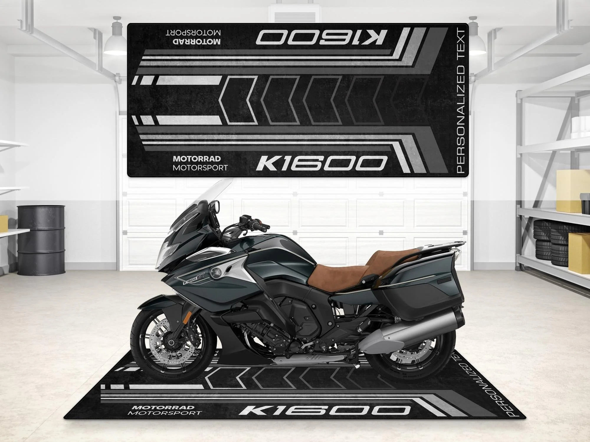Designed Pit Mat for BMW K1600 Motorcycle - MM7282 - Image 7