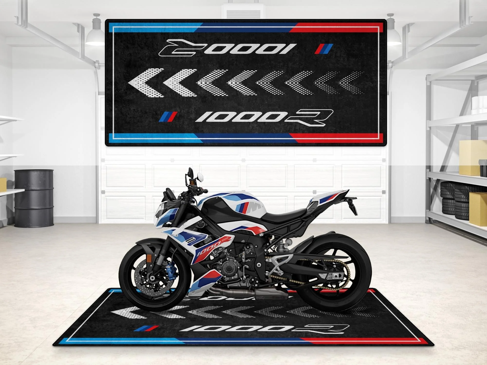 Designed Pit Mat for BMW M1000R Motorcycle - MM7281 - Image 6