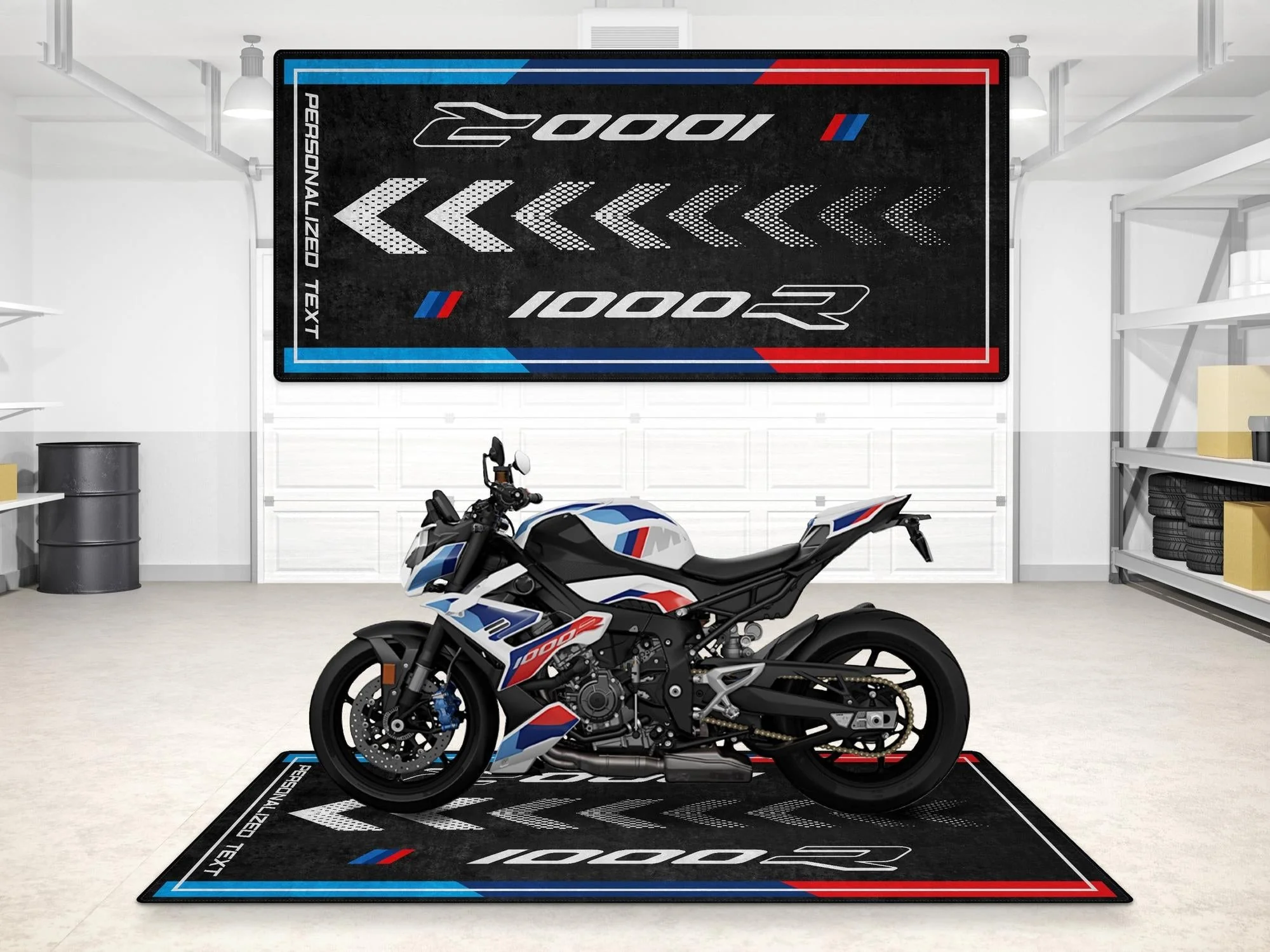 Designed Pit Mat for BMW M1000R Motorcycle - MM7281 - Image 9