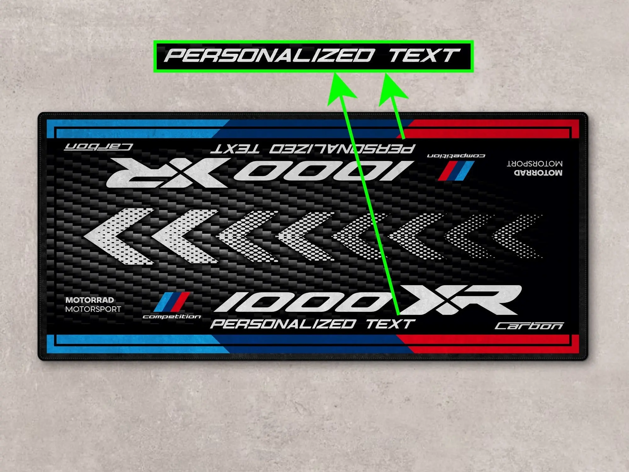 Designed Pit Mat for BMW M1000XR Motorcycle - MM7434 - Image 4