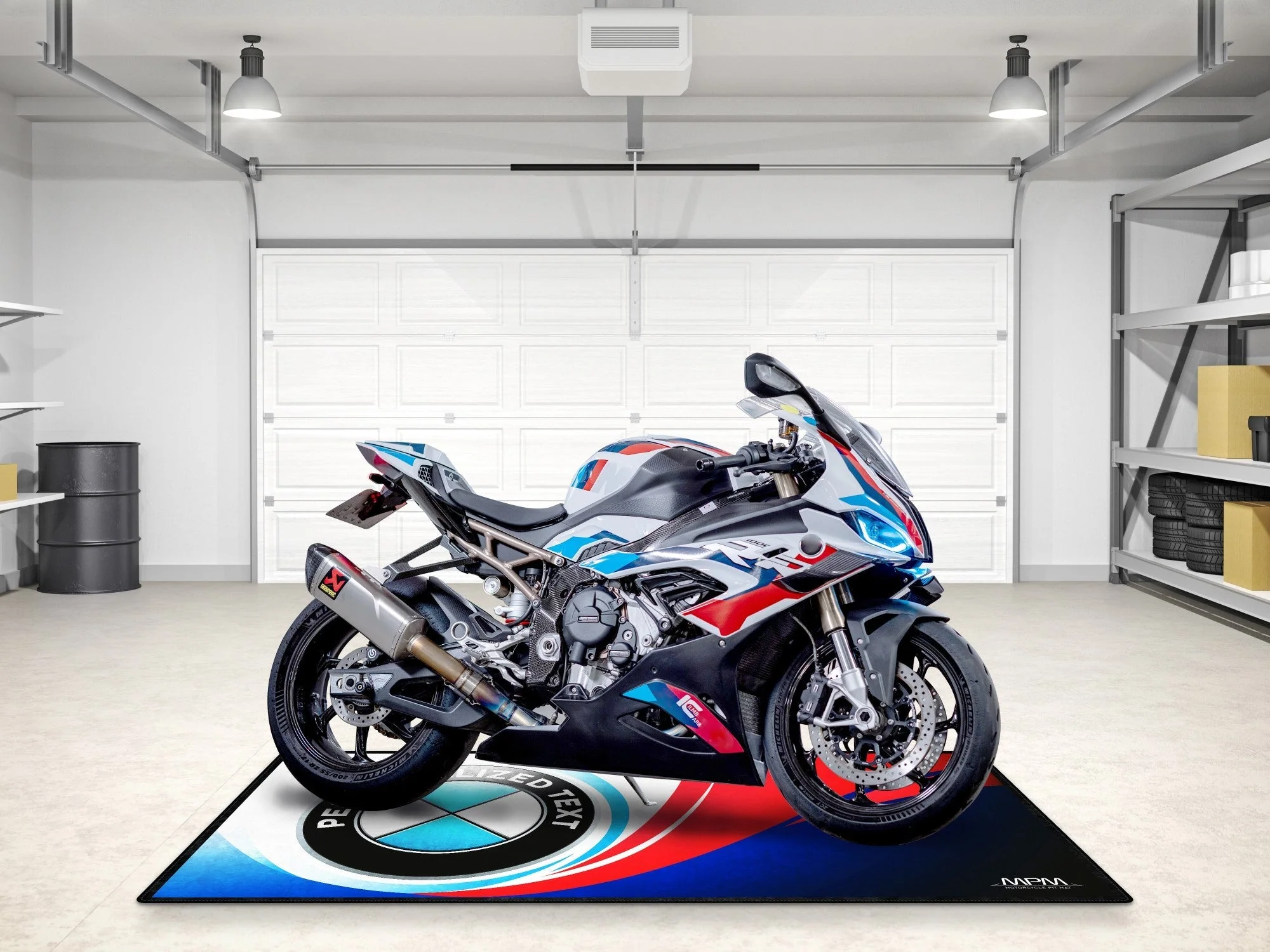Designed Pit Mat for BMW Motorcycle - MM7156 - Image 3