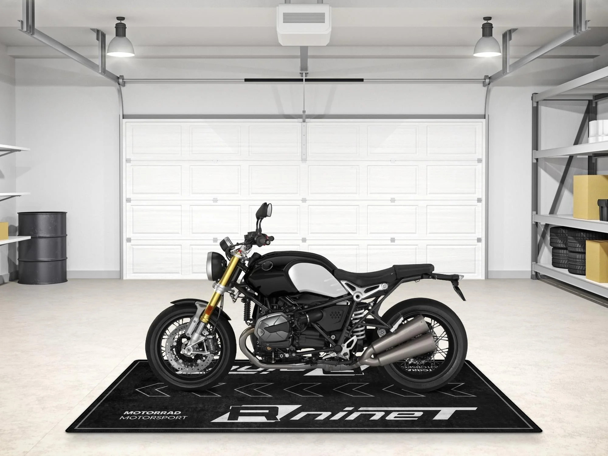 Designed Pit Mat for BMW R nineT Motorcycle - MM7289 - Image 5
