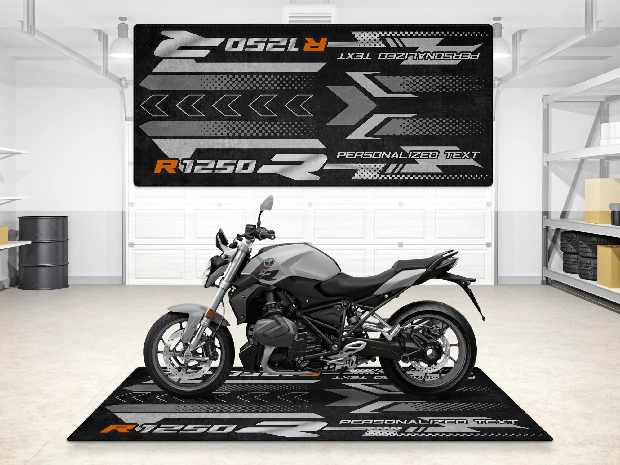 Designed Pit Mat for BMW R1250 R Motorcycle - MM7284 - Image 11