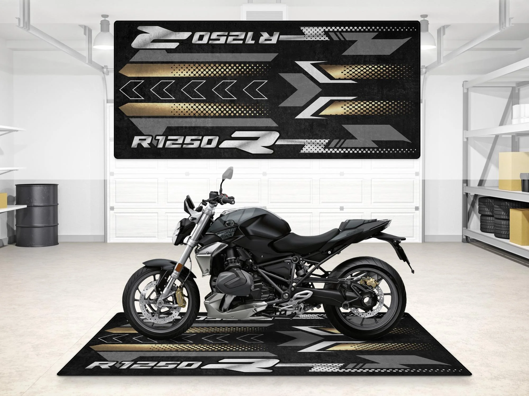 Designed Pit Mat for BMW R1250 R Motorcycle - MM7284 - Image 5