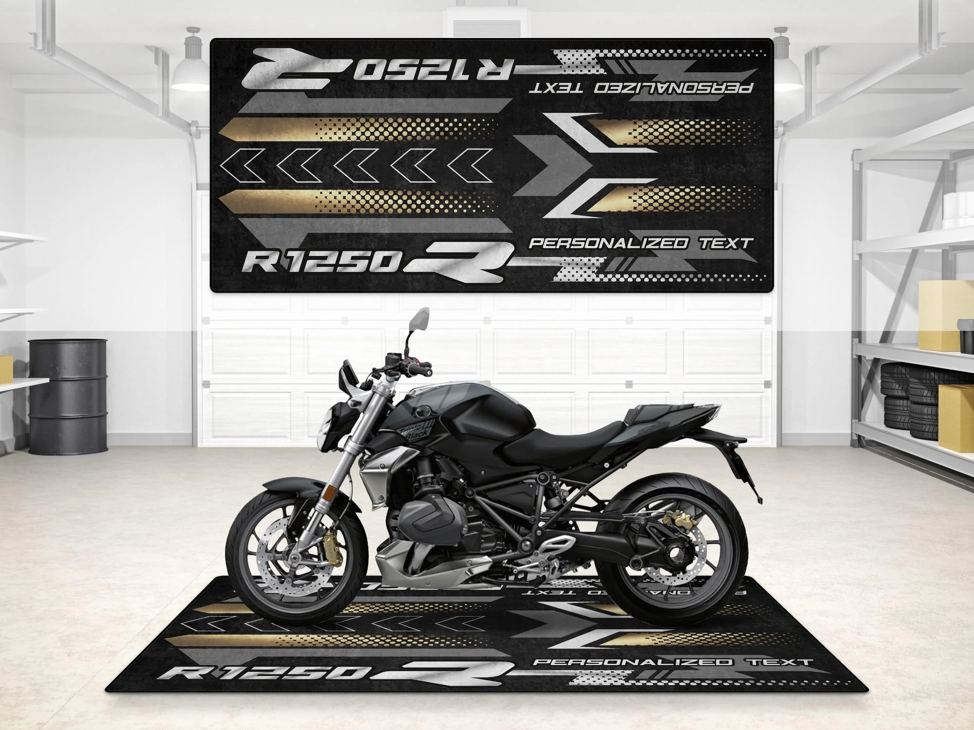 Designed Pit Mat for BMW R1250 R Motorcycle - MM7284 - Image 7