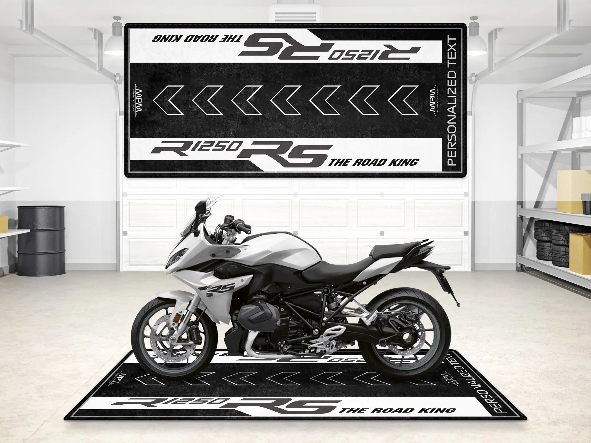 Designed Pit Mat for BMW R1250 RS Motorcycle - MM7160 - Image 11