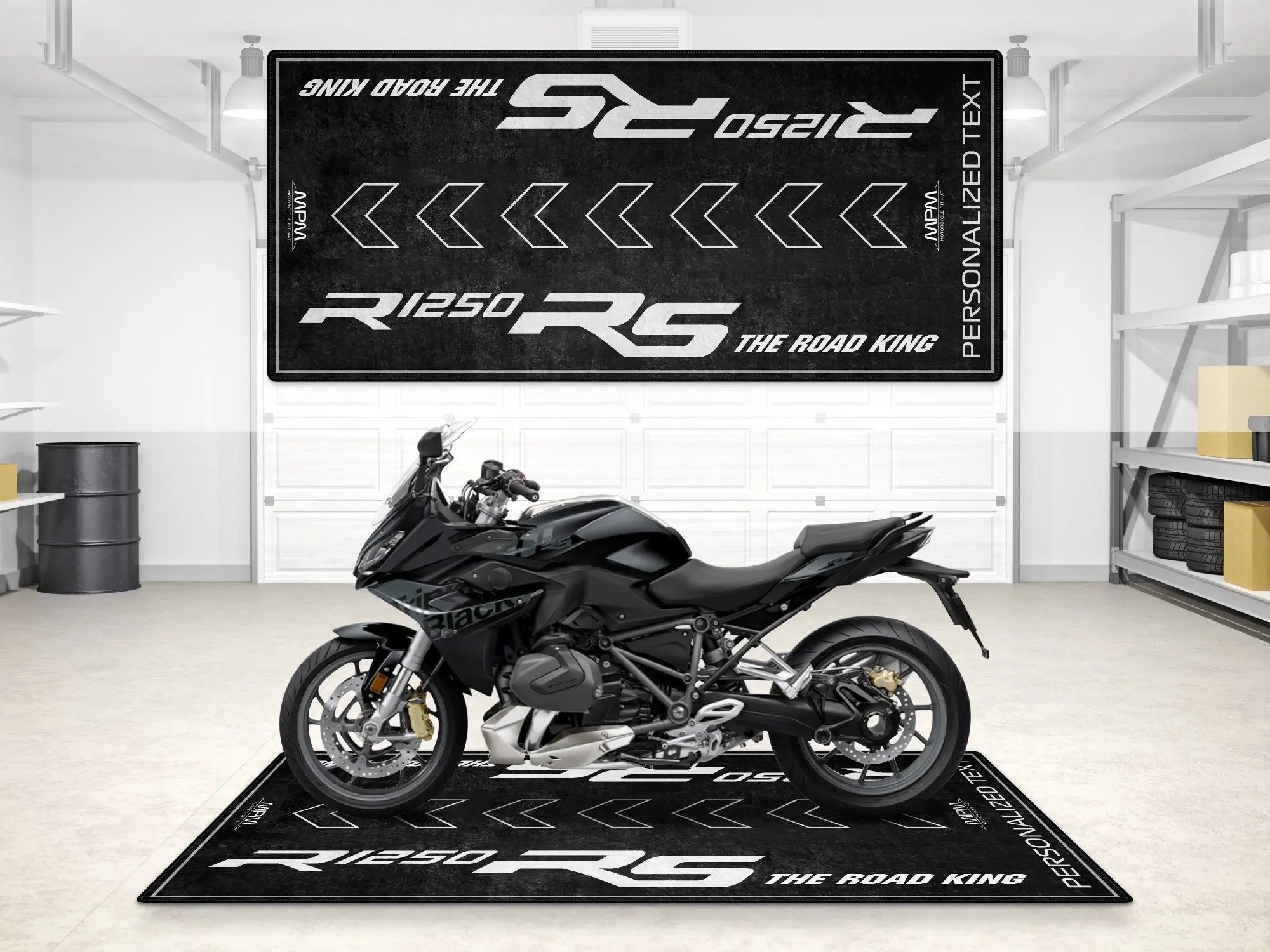 Designed Pit Mat for BMW R1250 RS Motorcycle - MM7160 - Image 7
