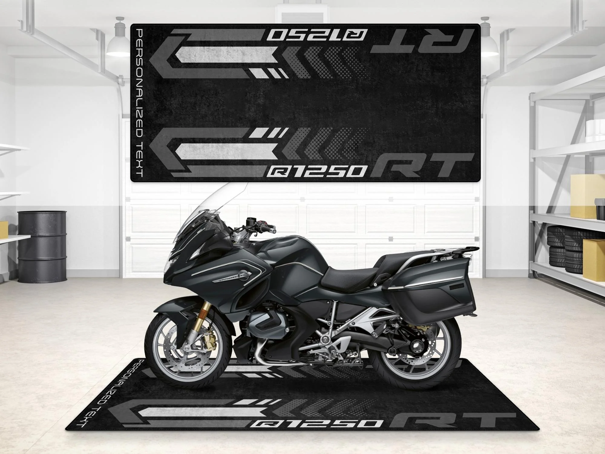 Designed Pit Mat for BMW R1250 RT Motorcycle - MM7283 - Image 11