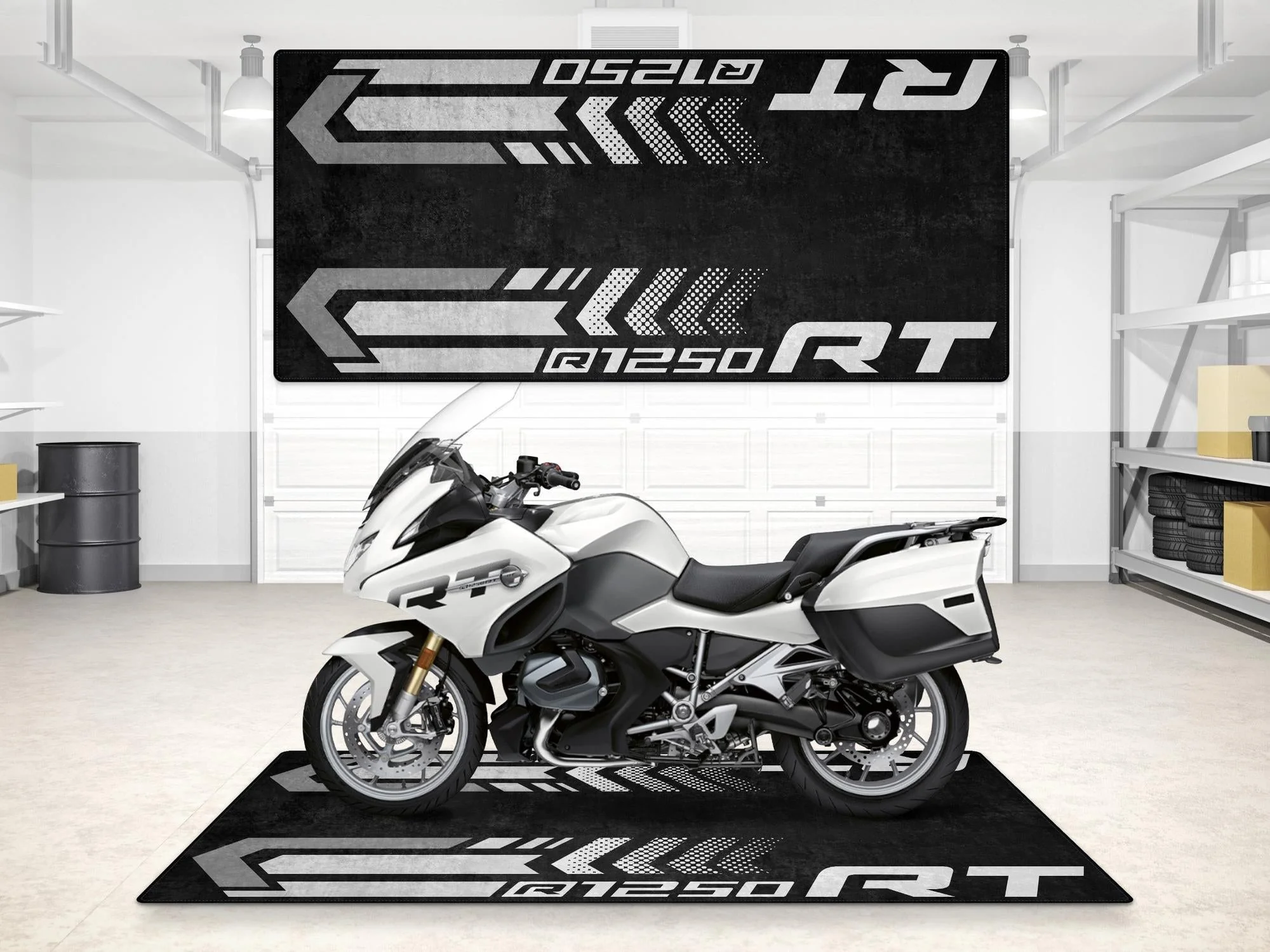 Designed Pit Mat for BMW R1250 RT Motorcycle - MM7283 - Image 5