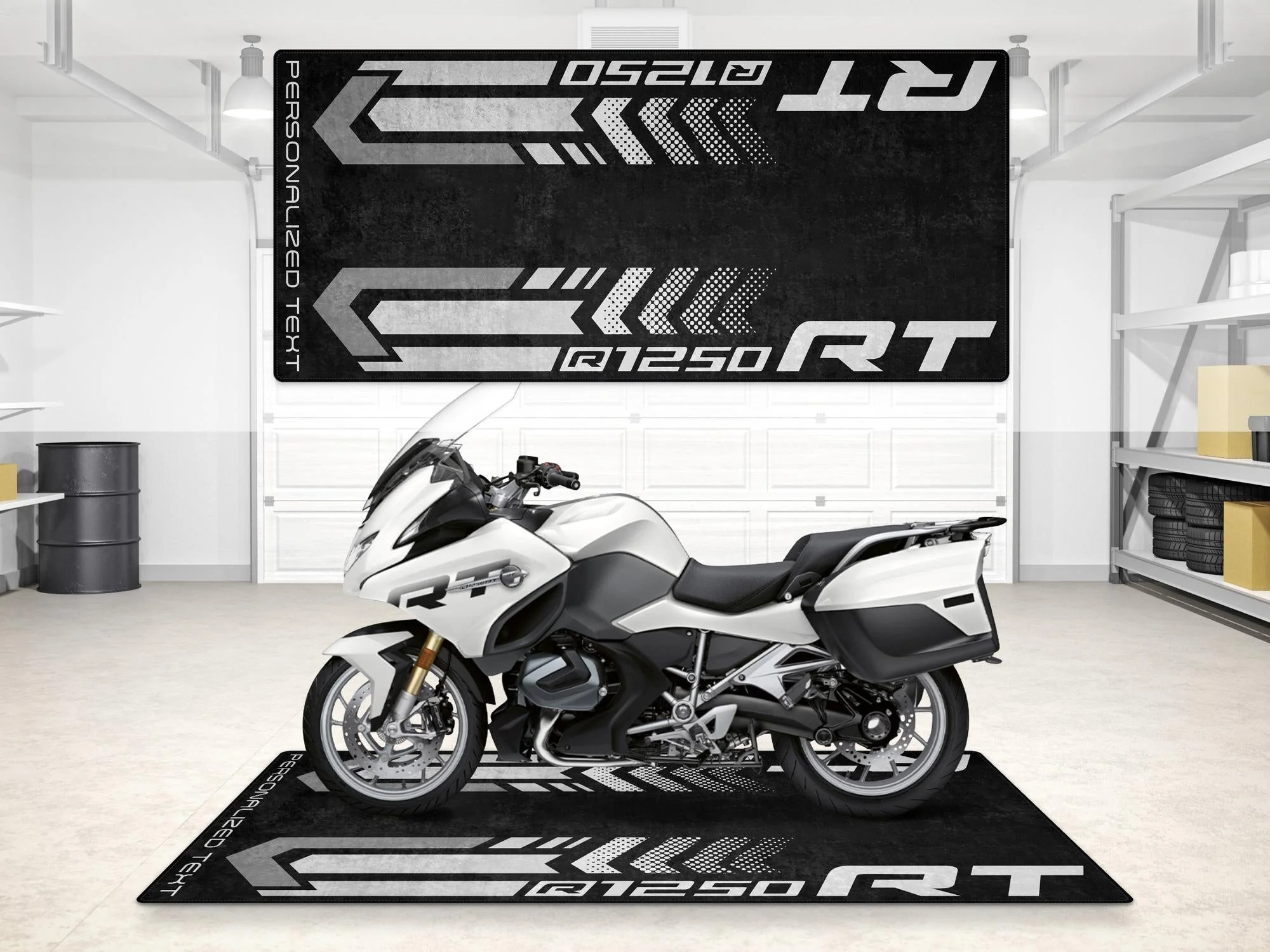 Designed Pit Mat for BMW R1250 RT Motorcycle - MM7283 - Image 7
