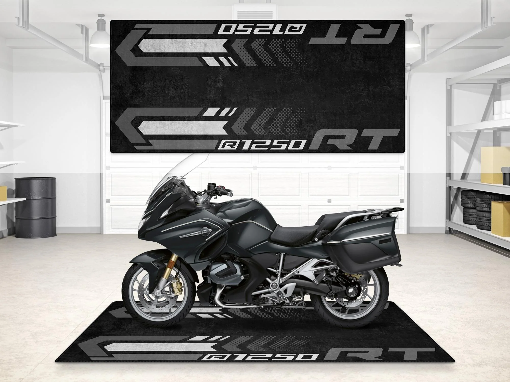 Designed Pit Mat for BMW R1250 RT Motorcycle - MM7283 - Image 9