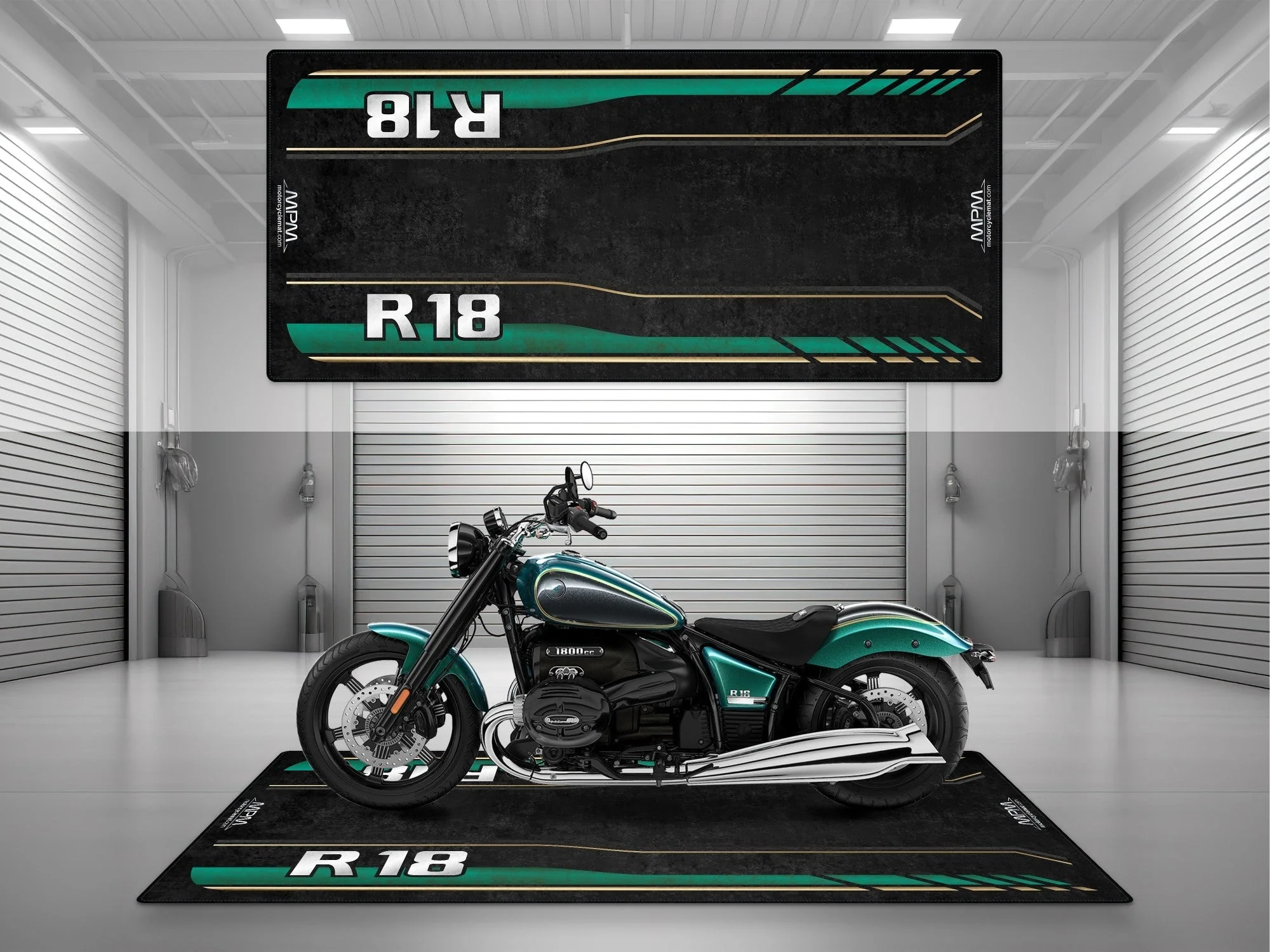 Designed Pit Mat for BMW R18 Motorcycle - MM7288 - Image 11