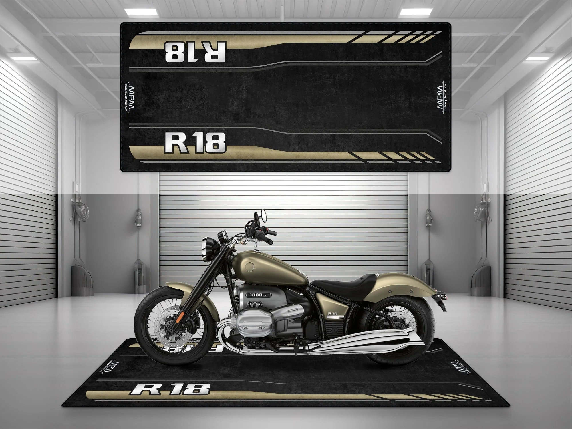 Designed Pit Mat for BMW R18 Motorcycle - MM7288 - Image 7