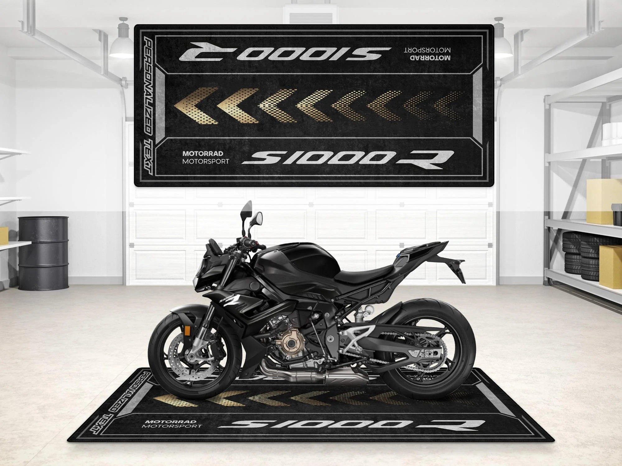 Designed Pit Mat for BMW S1000R Motorcycle - MM7285 - Image 15