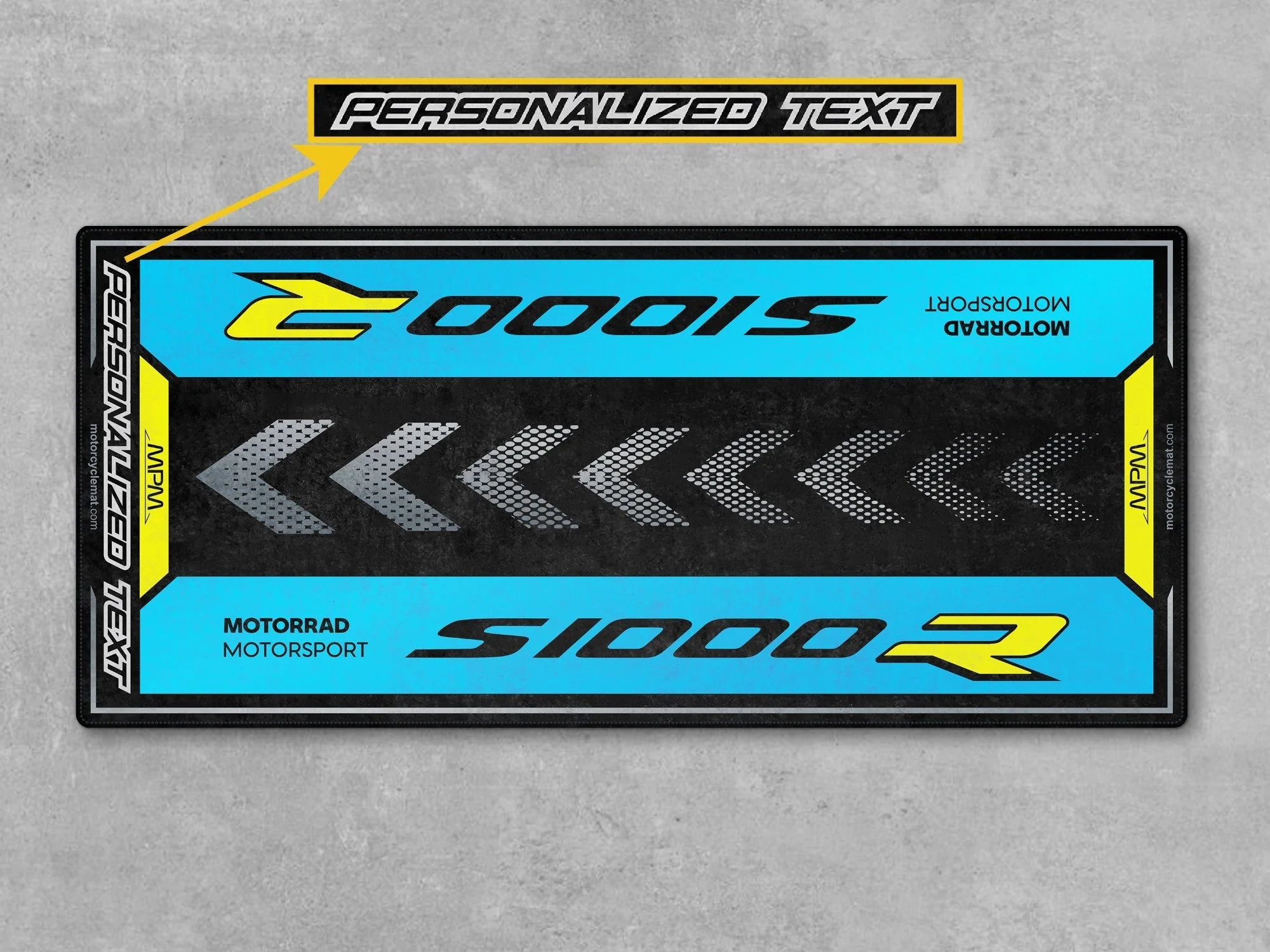 Designed Pit Mat for BMW S1000R Motorcycle - MM7285 - Image 4
