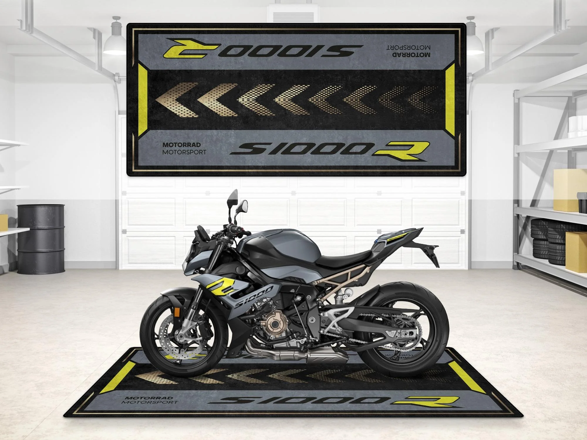 Designed Pit Mat for BMW S1000R Motorcycle - MM7285 - Image 5