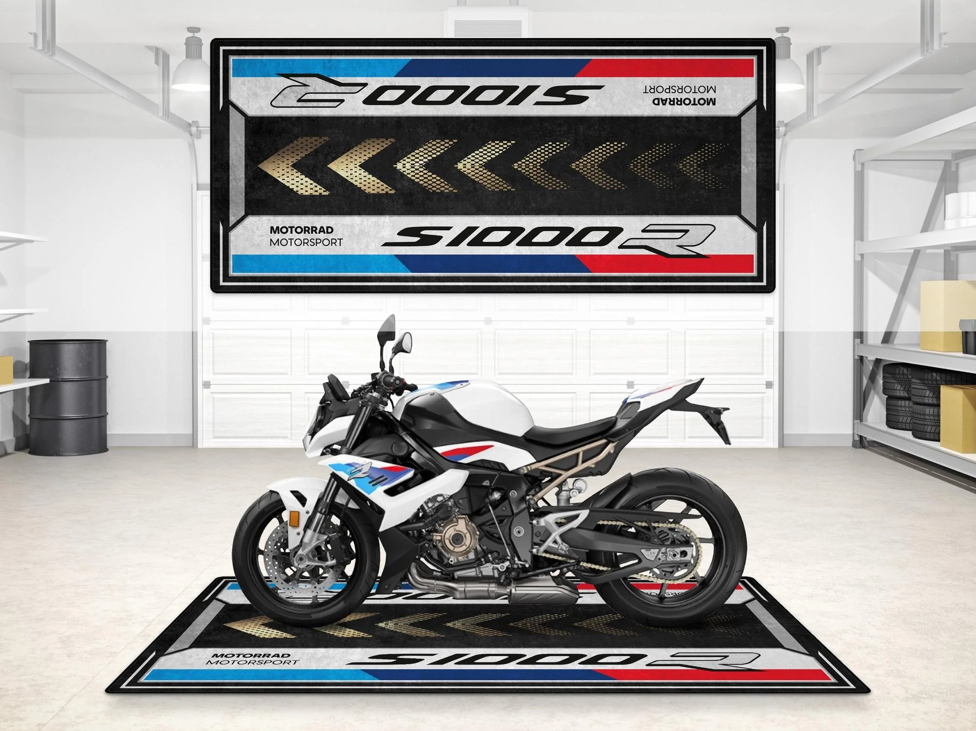 Designed Pit Mat for BMW S1000R Motorcycle - MM7285 - Image 6
