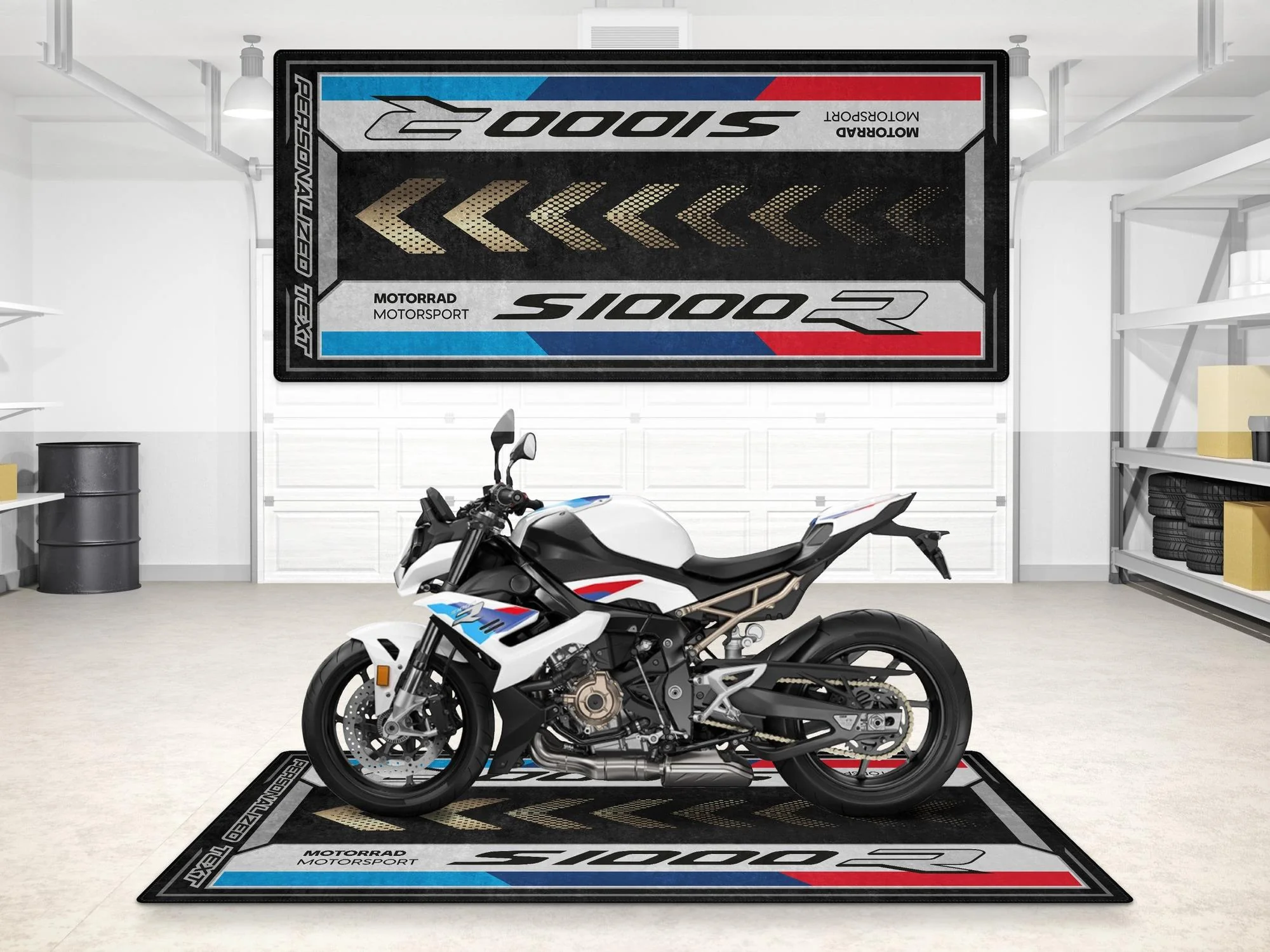 Designed Pit Mat for BMW S1000R Motorcycle - MM7285 - Image 8