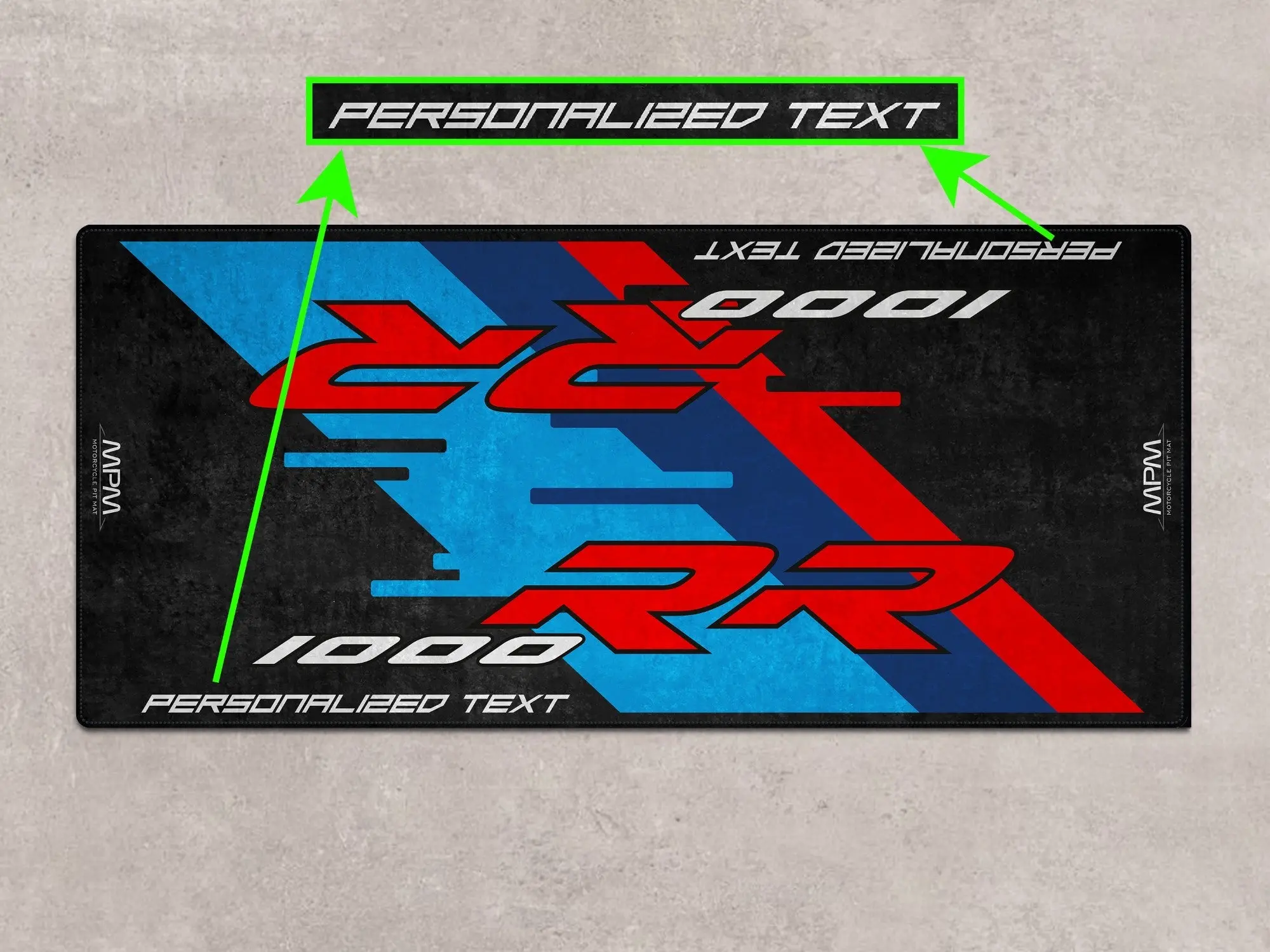 Designed Pit Mat for BMW S1000RR Motorcycle - MM7159 - Image 4