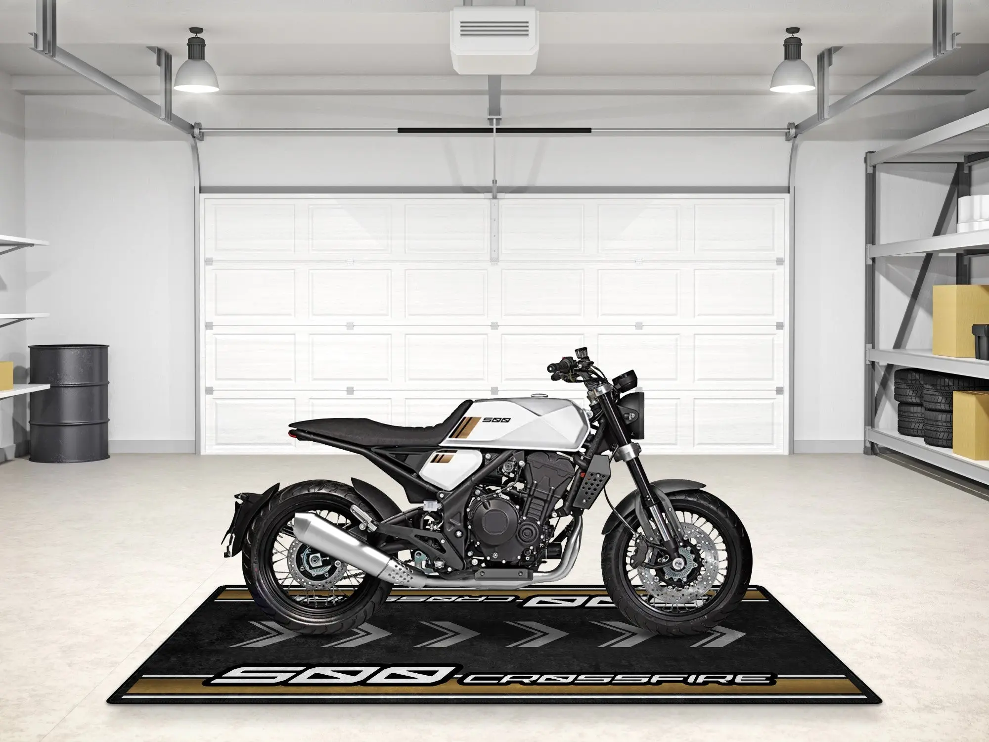 Designed Pit Mat for Brixton 500 Crossfire Motorcycle - MM7293 - Image 5
