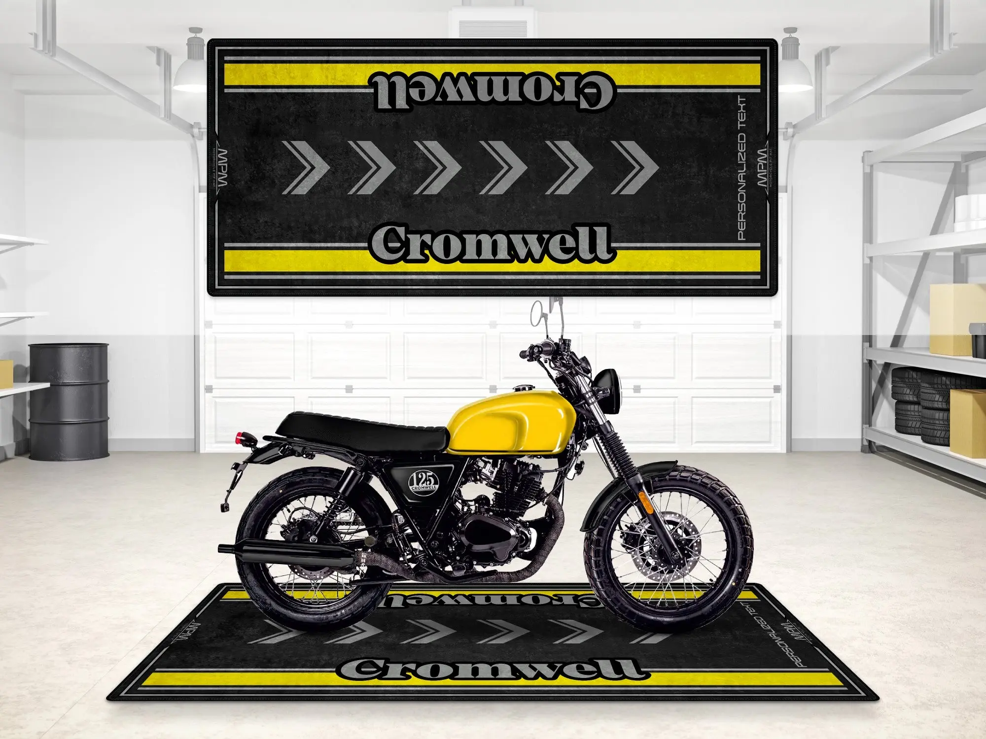 Designed Pit Mat for Brixton Cromwell Motorcycle - MM7460 - Image 11