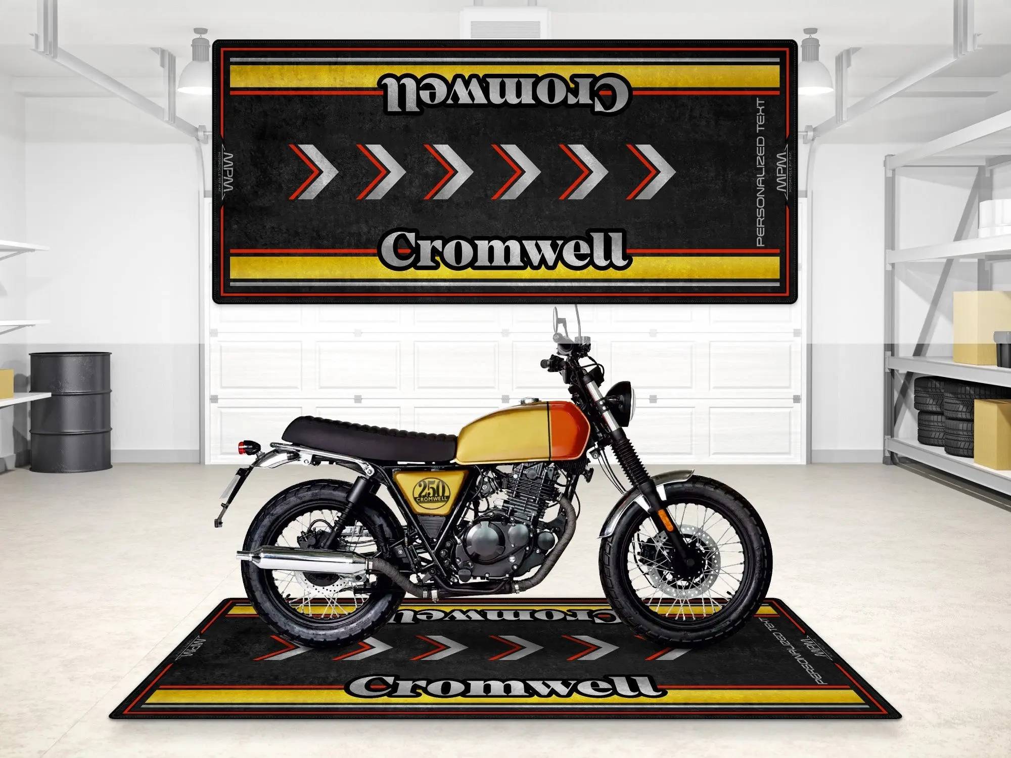 Designed Pit Mat for Brixton Cromwell Motorcycle - MM7460 - Image 3